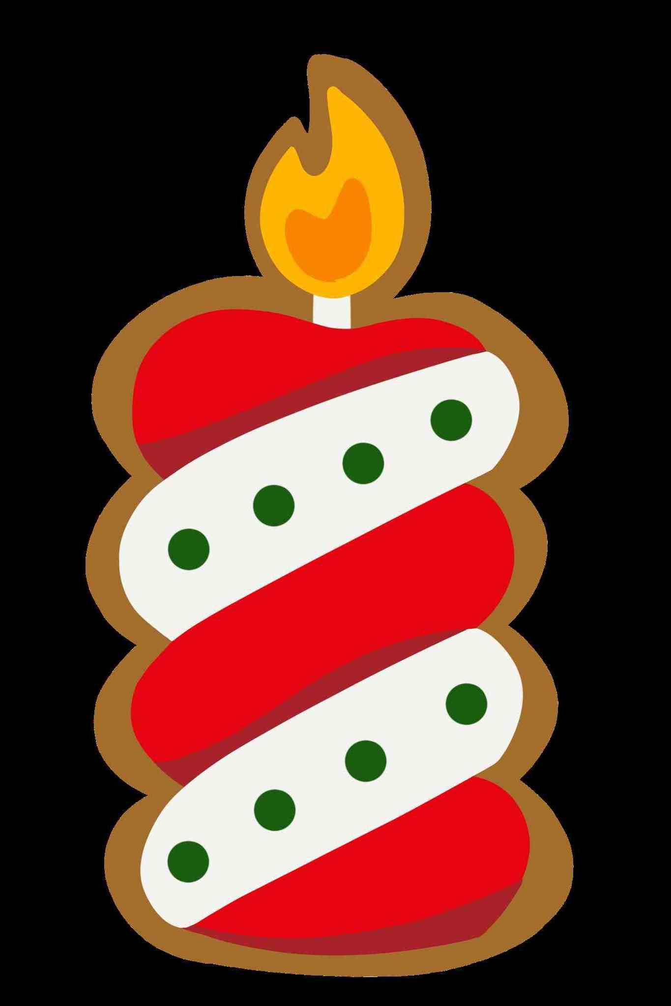 Candle Ginger Cookies