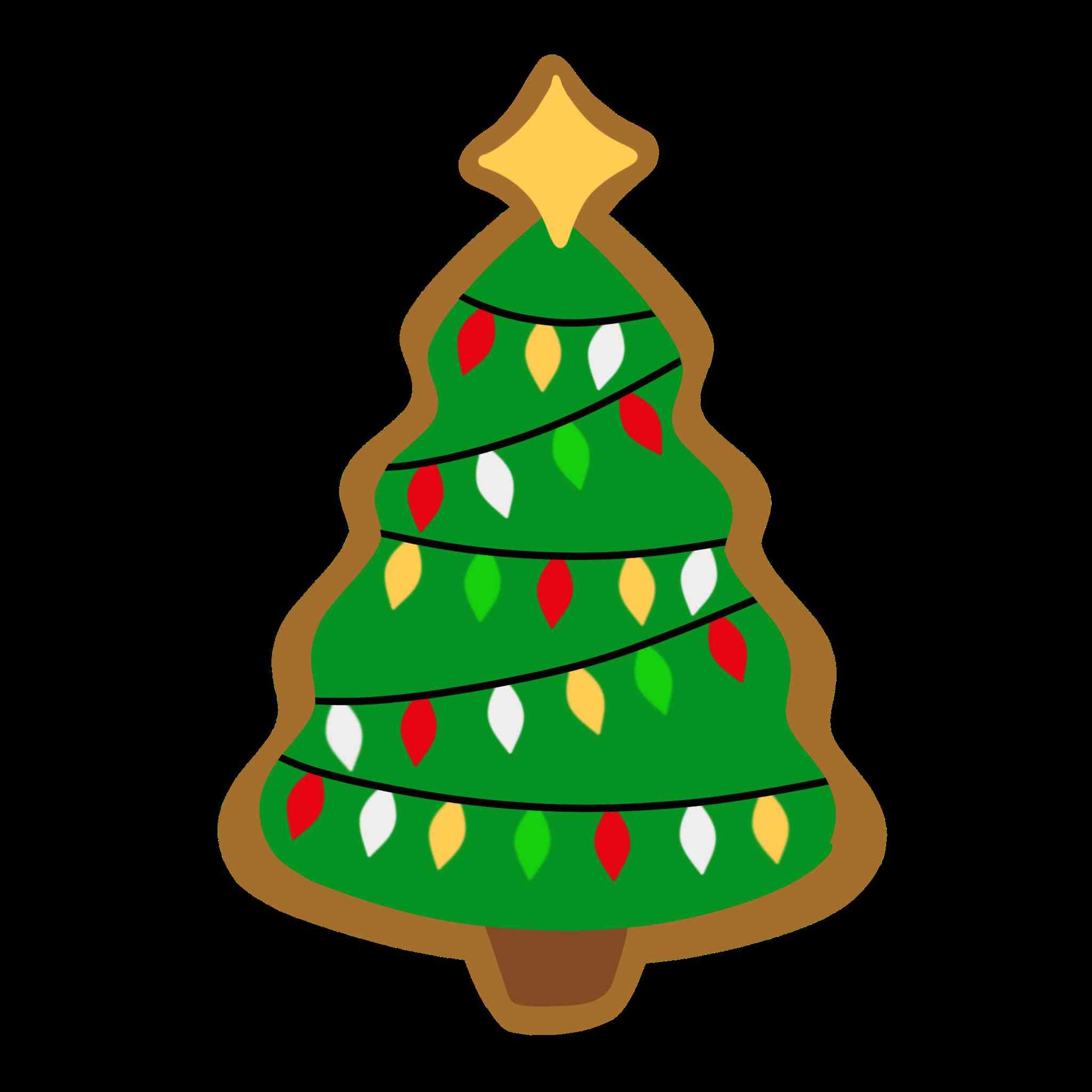 Christmas tree Ginger Cookies