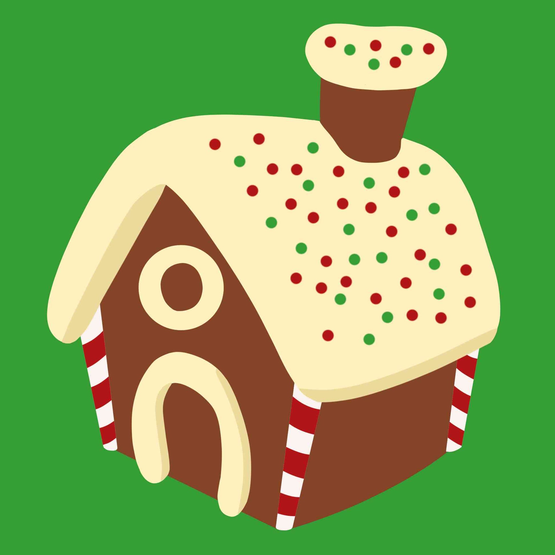 Sprinkle Gingerbread House