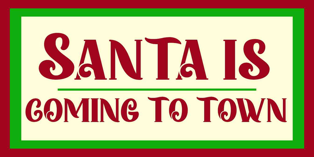 Petite card - Santa's Quote