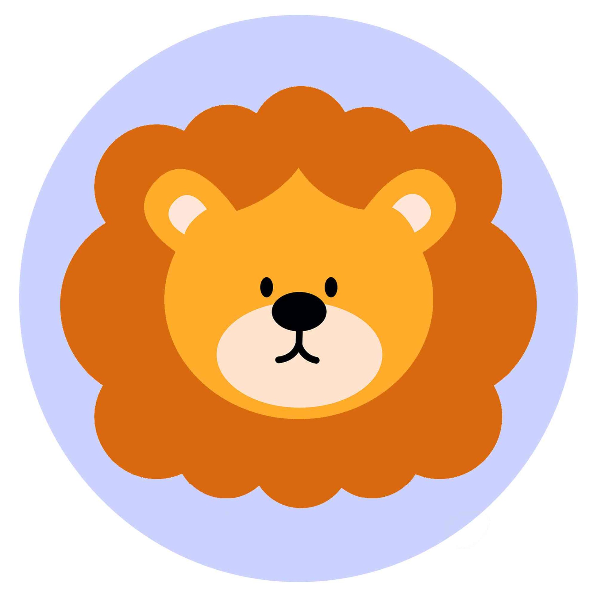 Lion's head ornament