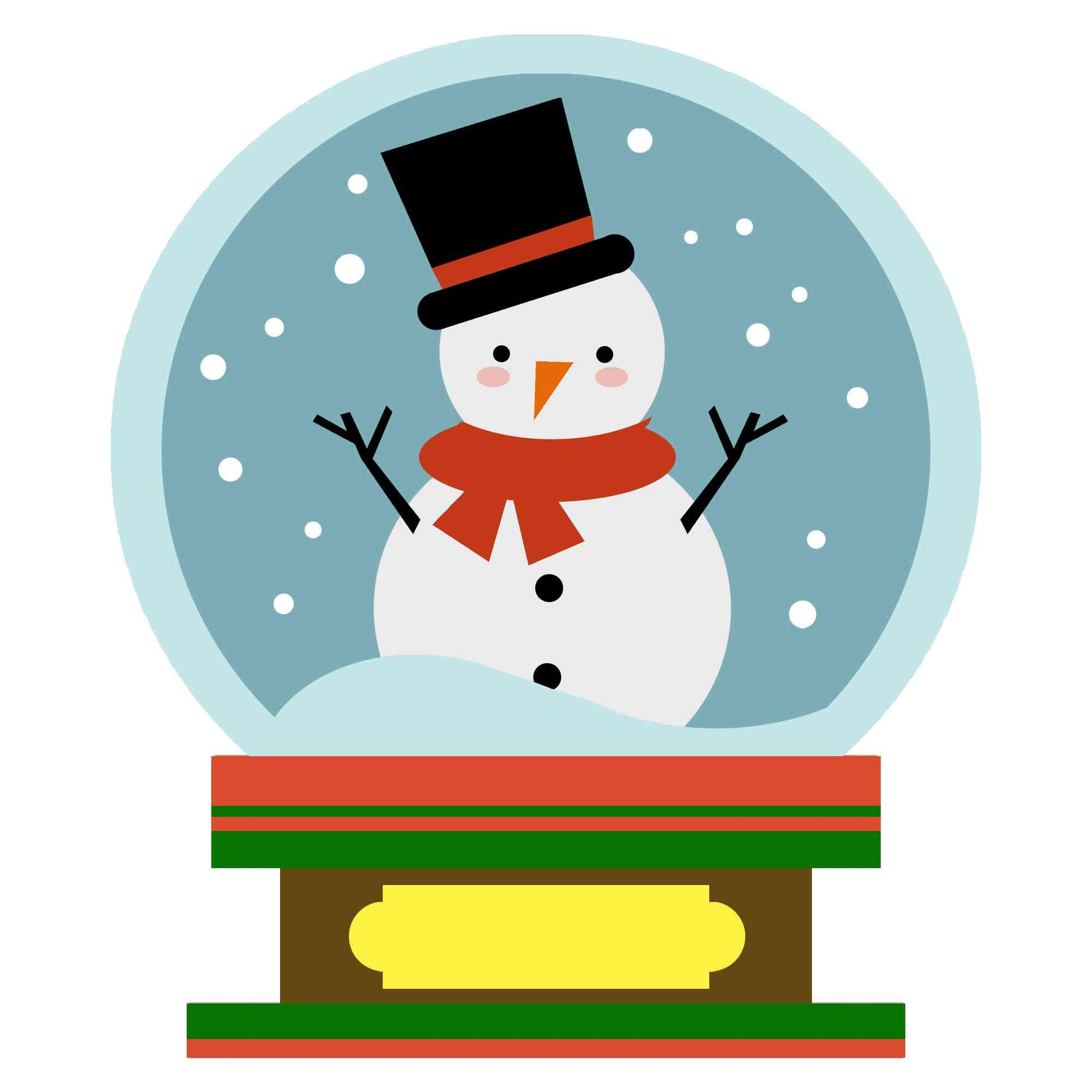 Snowman Snowglobe