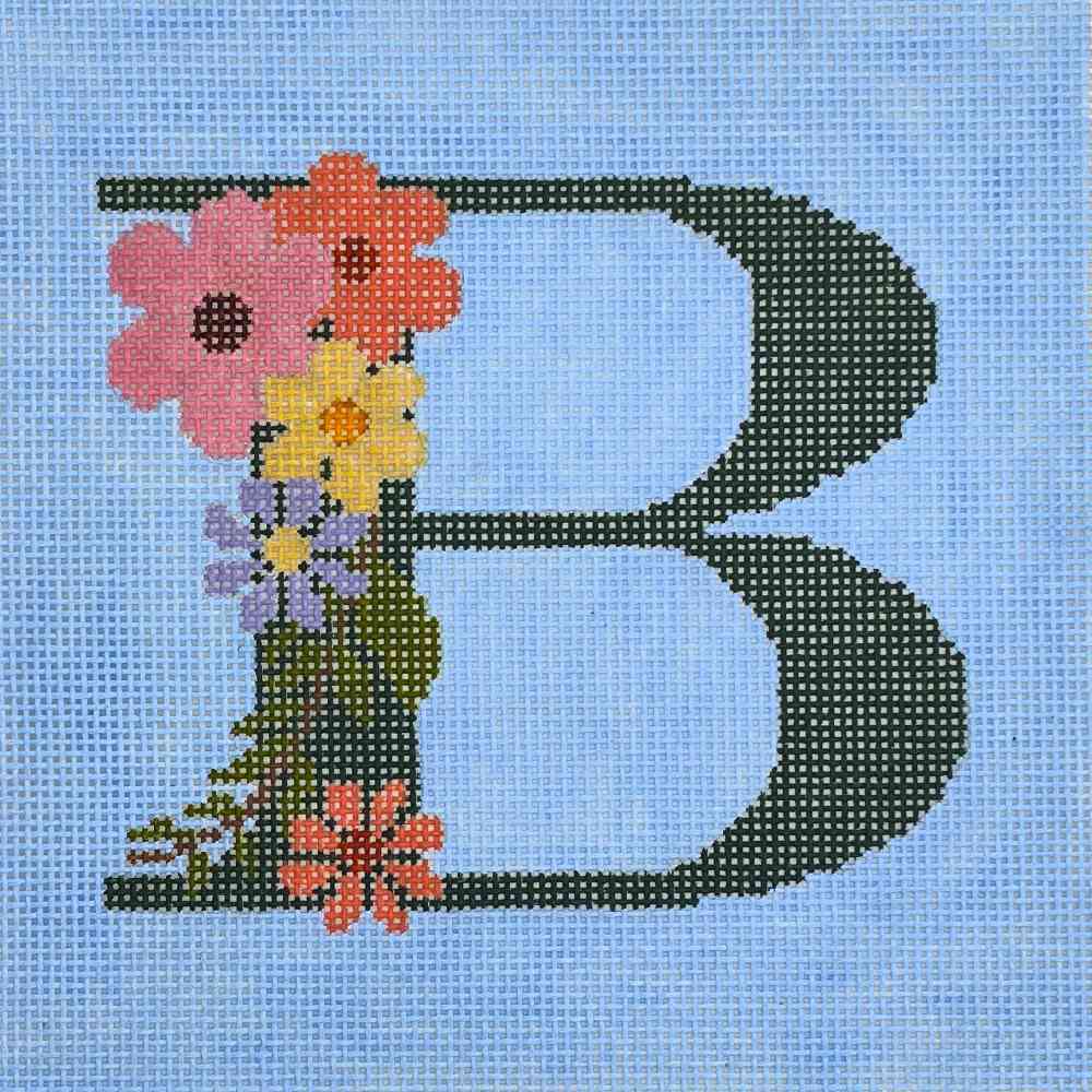 Floral Letter B