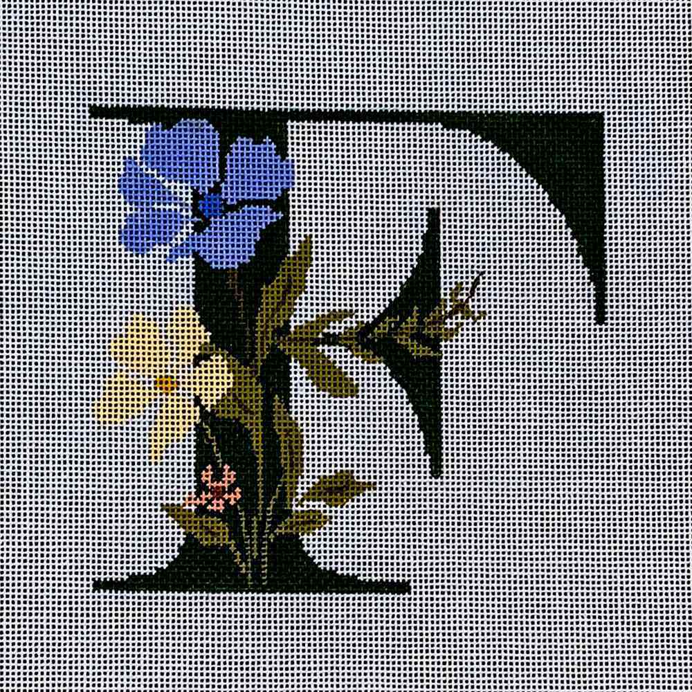 Floral Letter F