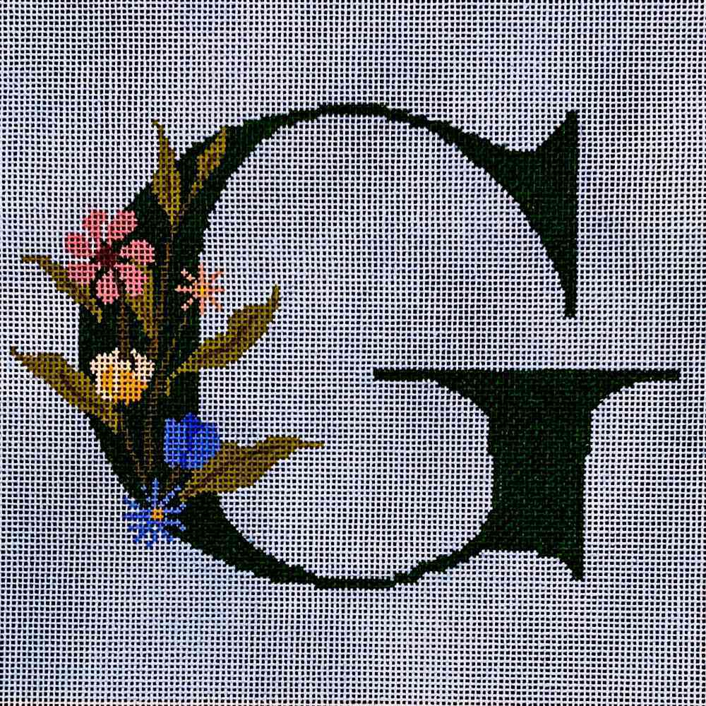 Floral Letter G