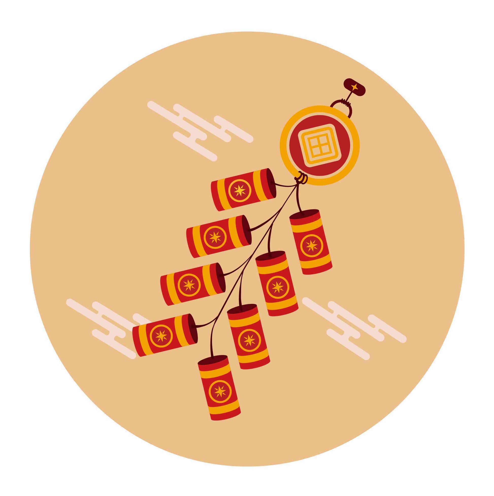 Lunar New Year - Firecracker