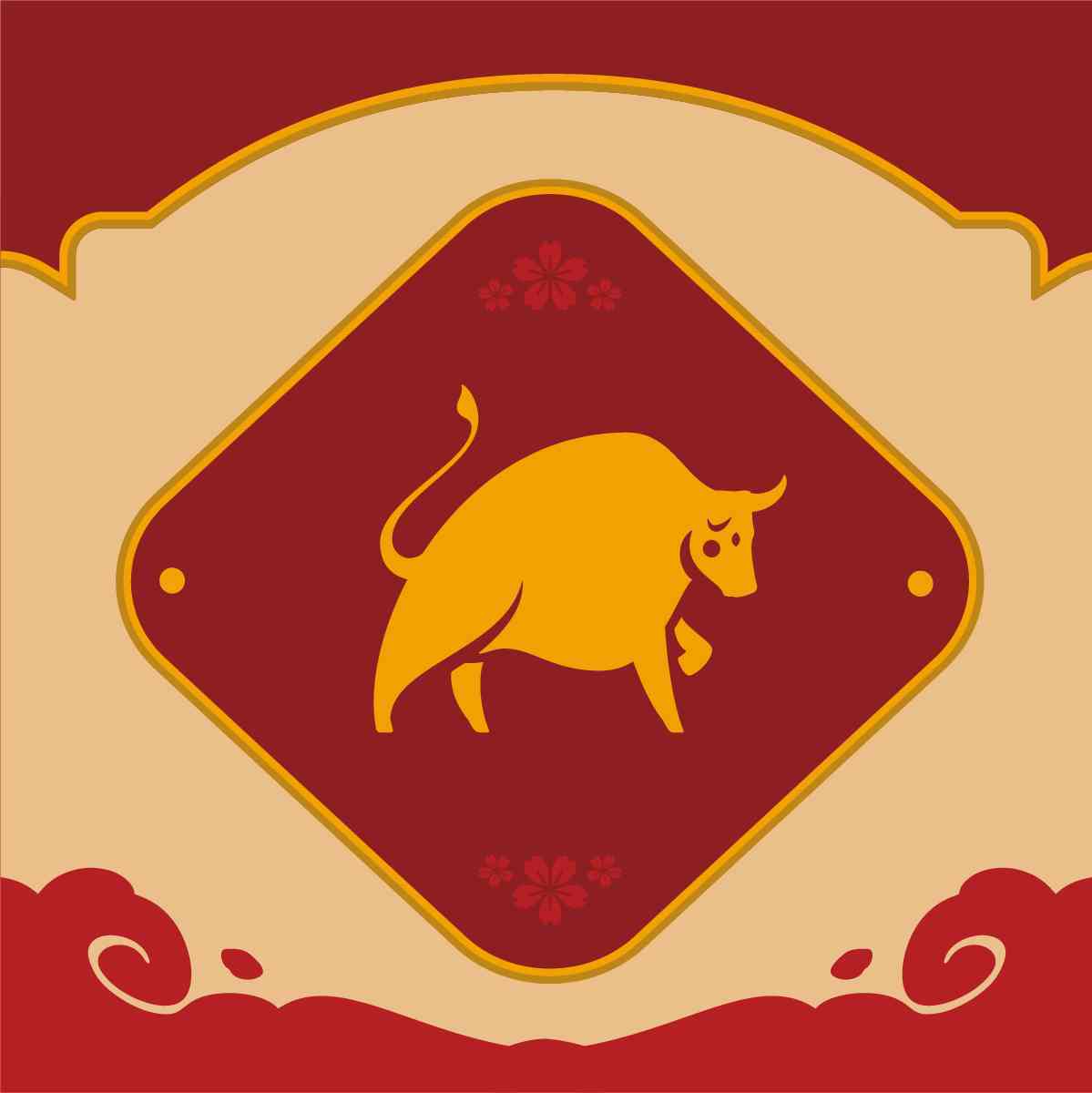Lunar New Year - Bull
