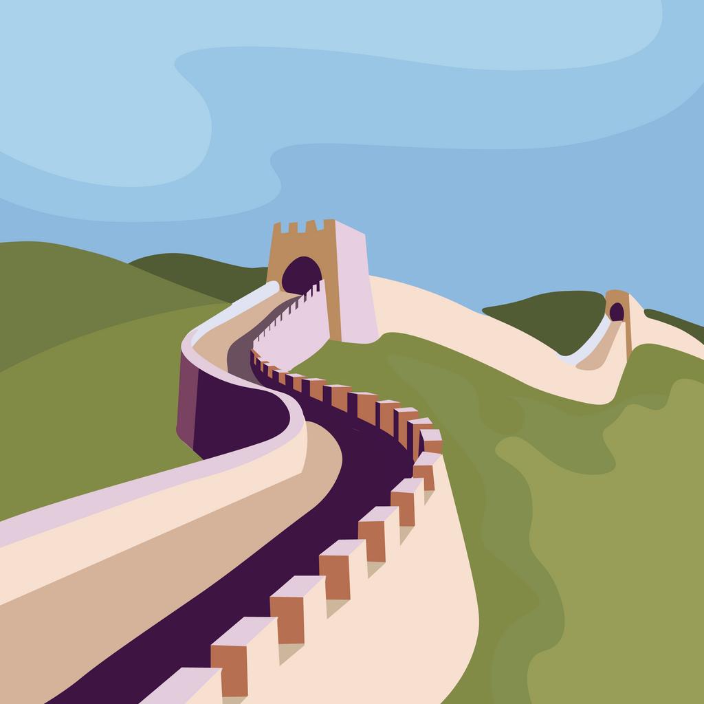 Great wall of China