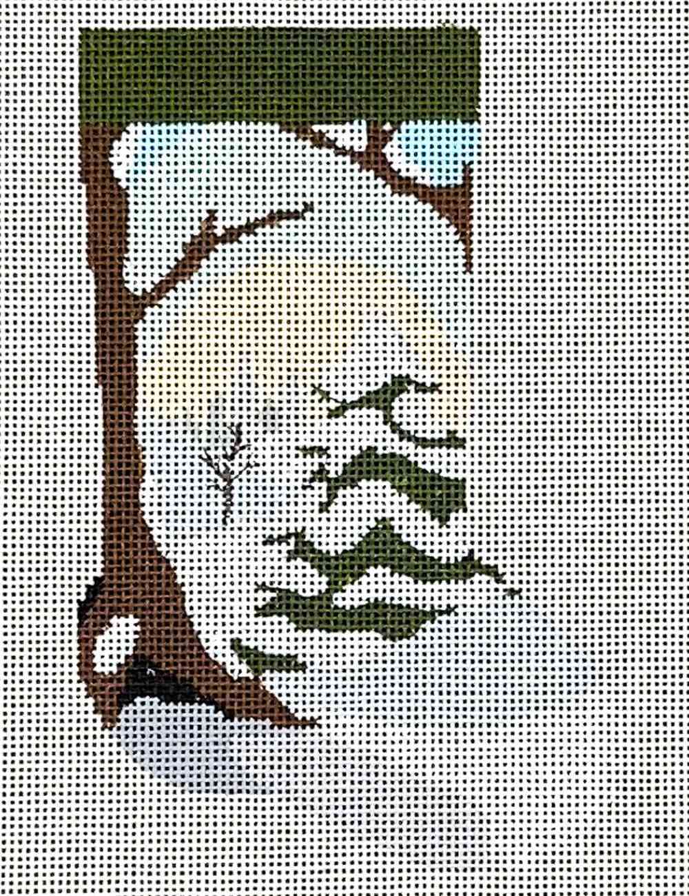 Mini Christmas Stockings - Snow