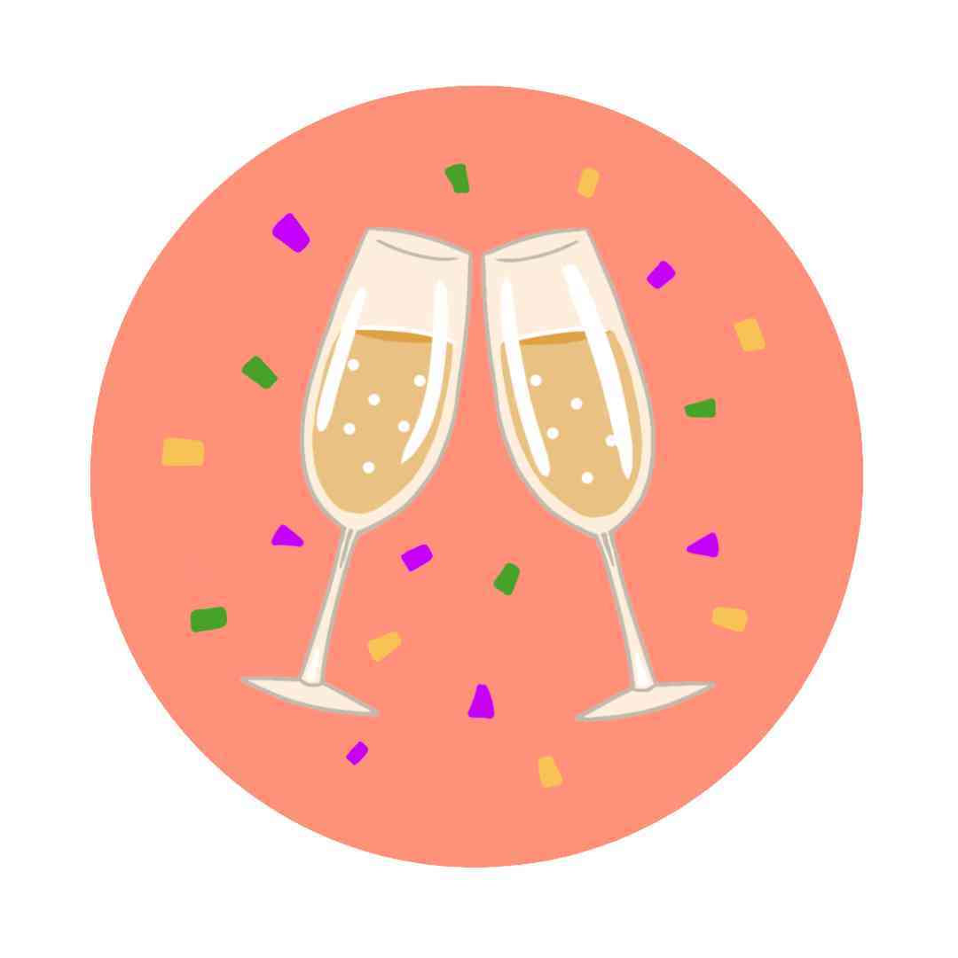 New Year - Champagne Drink
