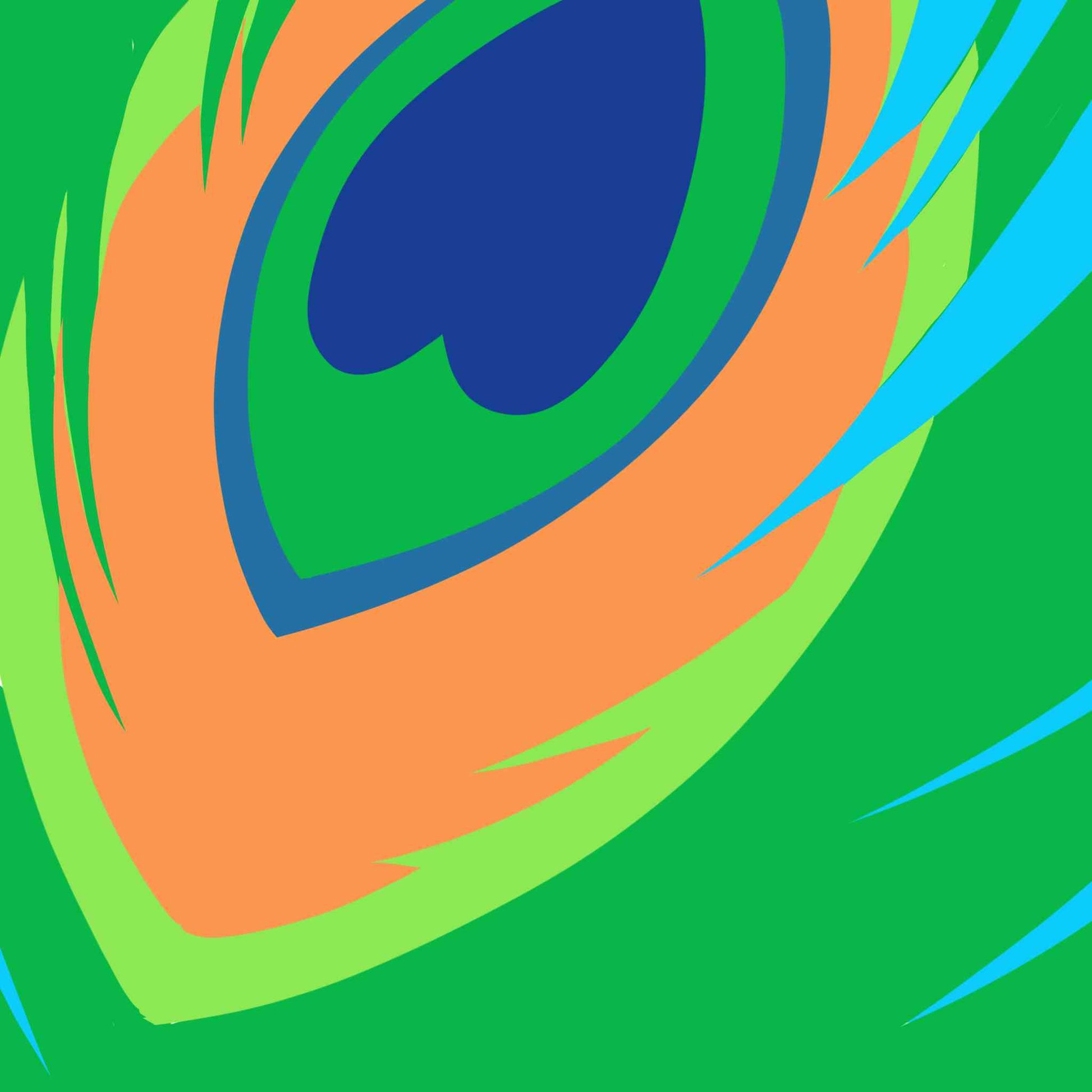 Peacock Picture Frame