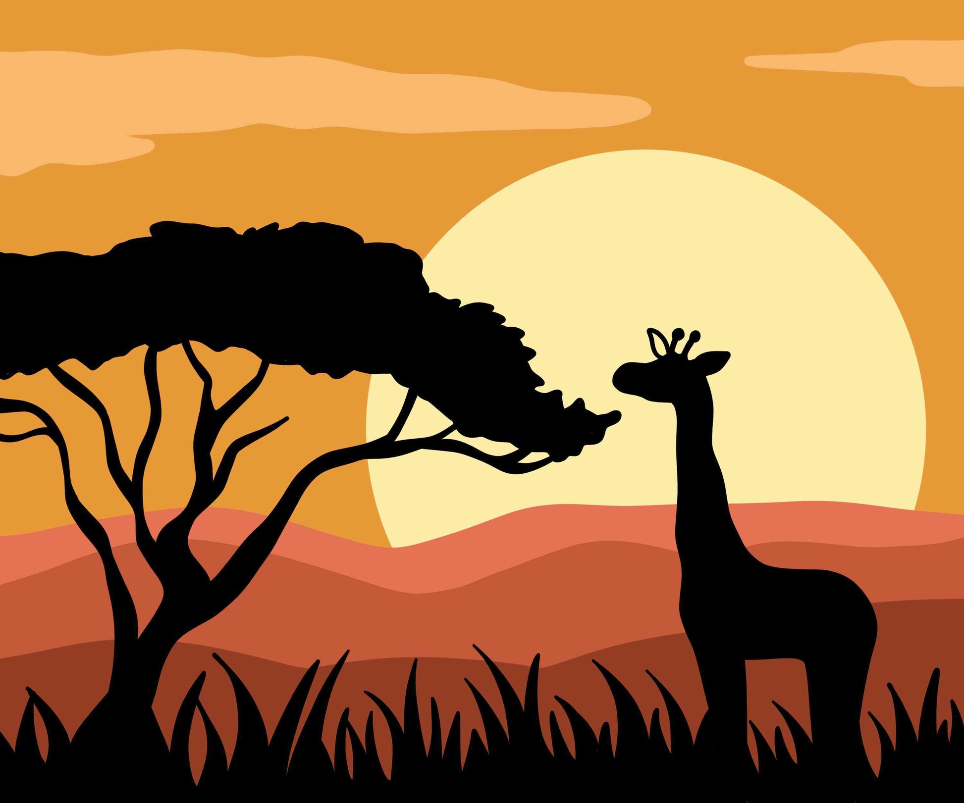 Safari Sunset