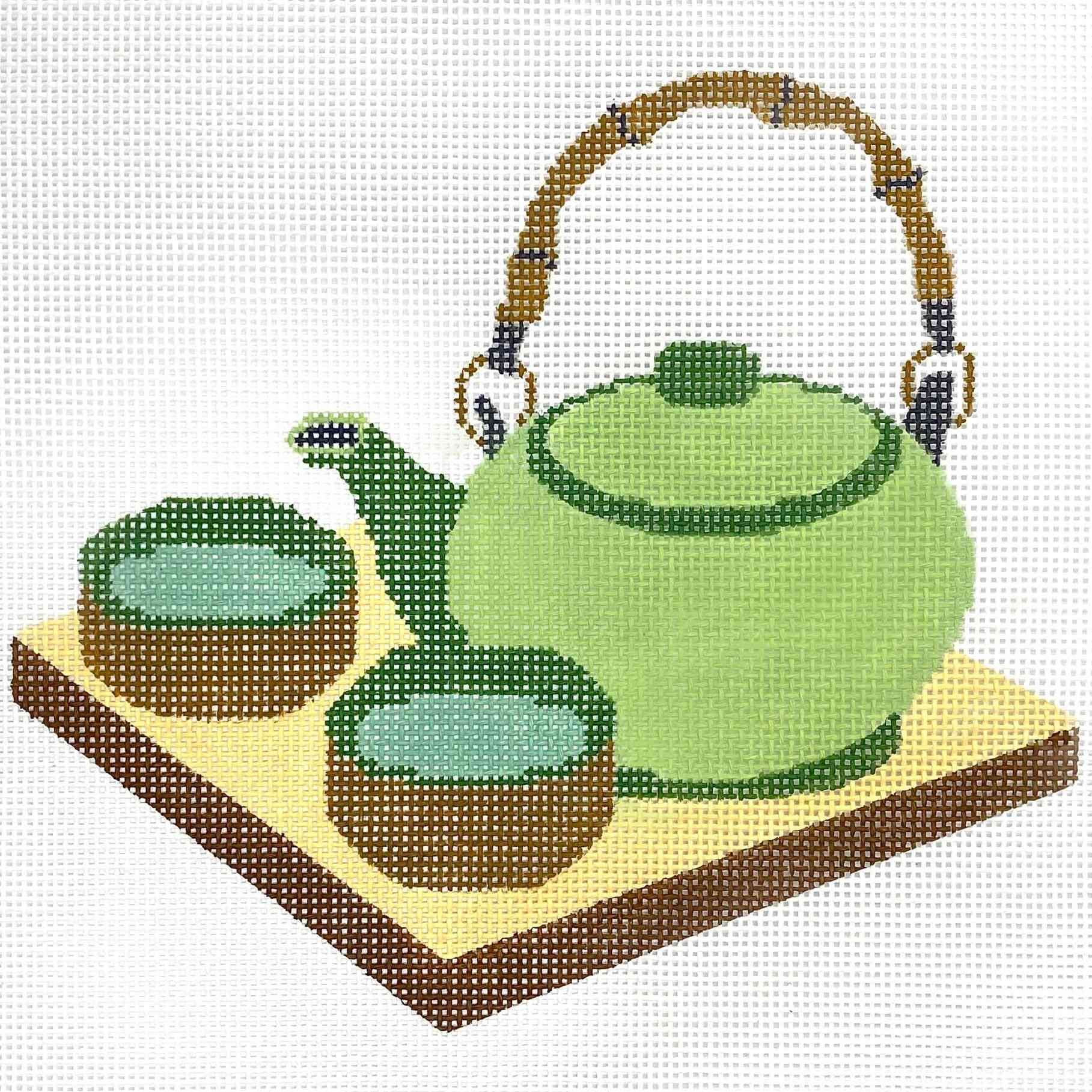 Teapots - Matcha green