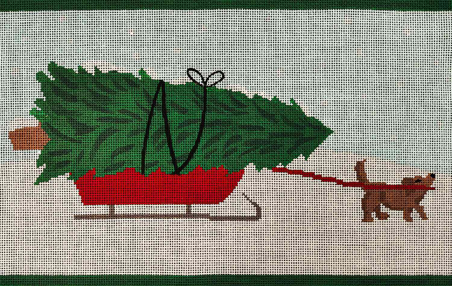 The Dog and The Christmas Tree