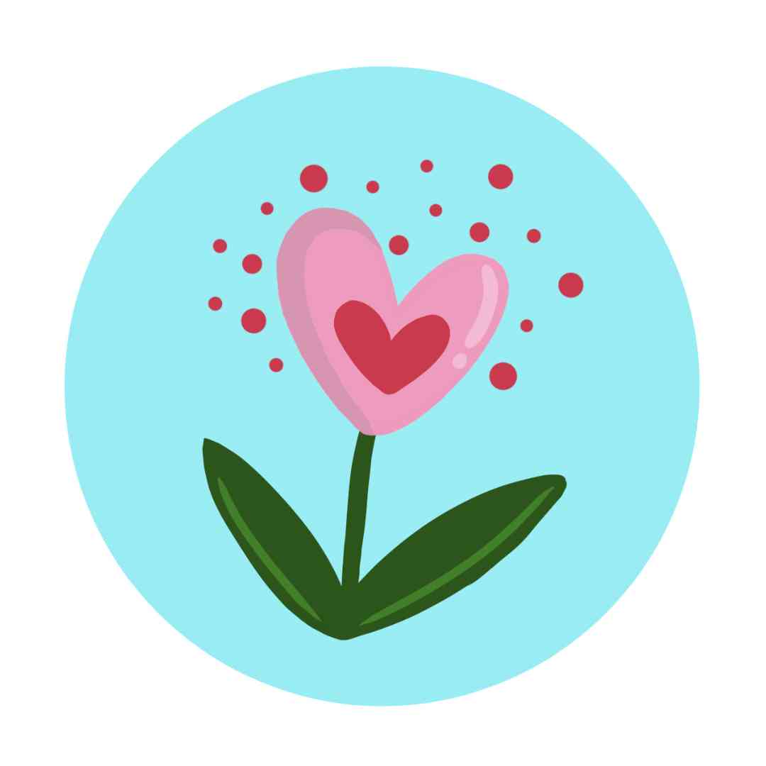 Valentine's - Flower Heart