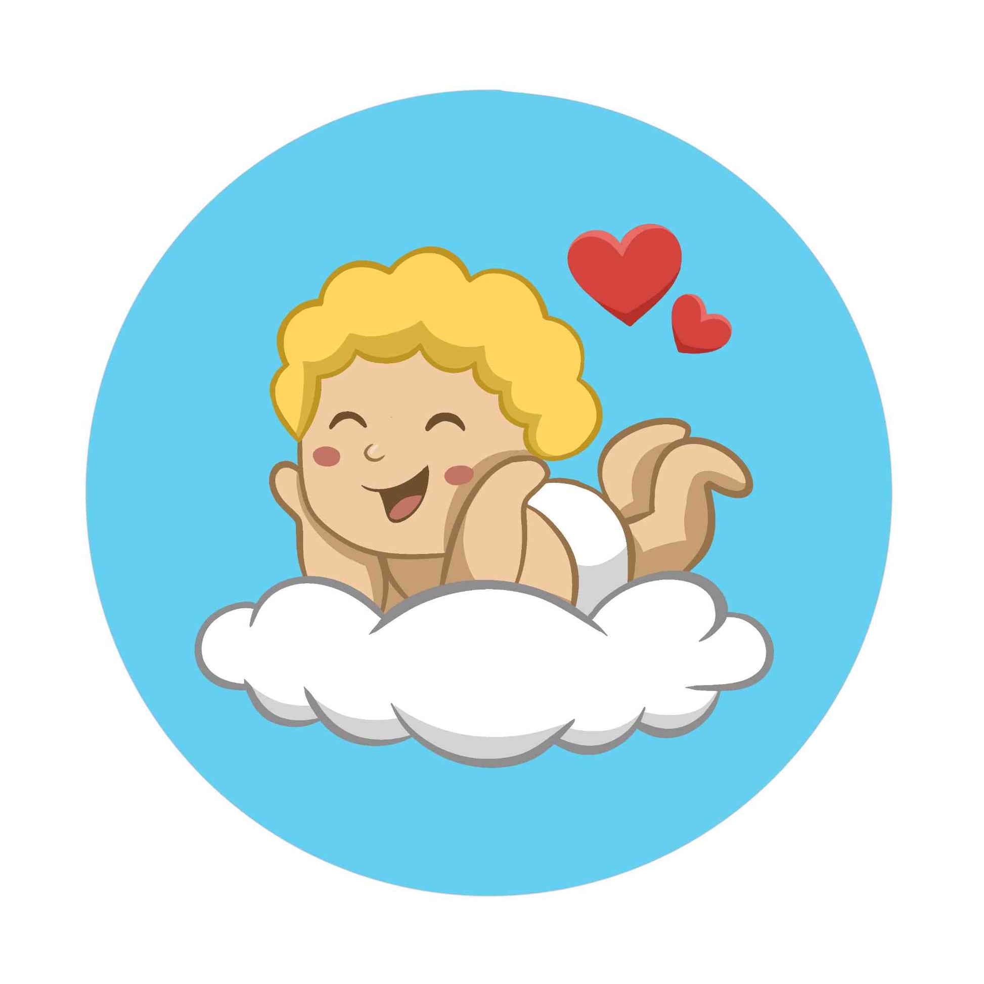 Valentine's - Blue Cupid