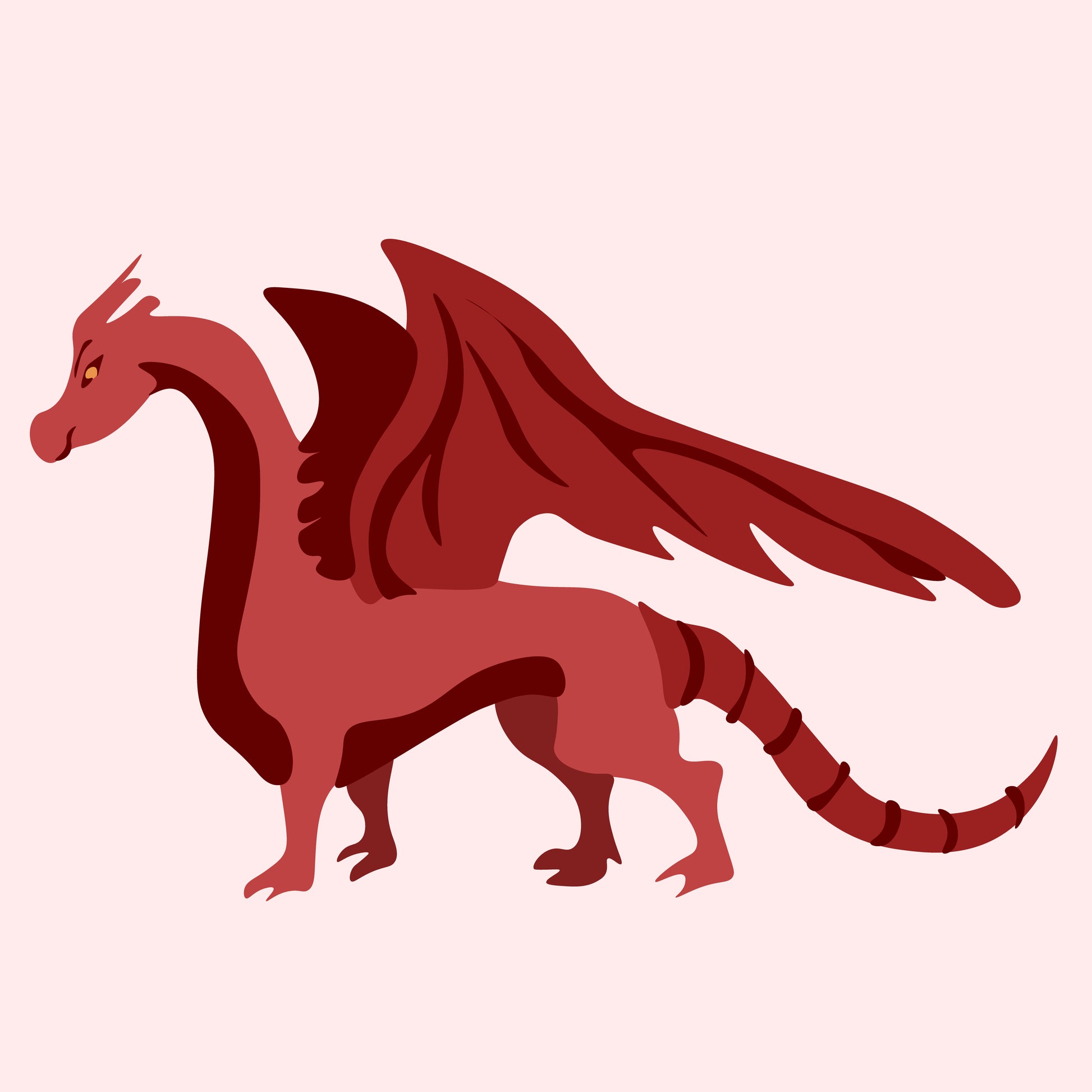 Mythical Creatures - Red Dragon