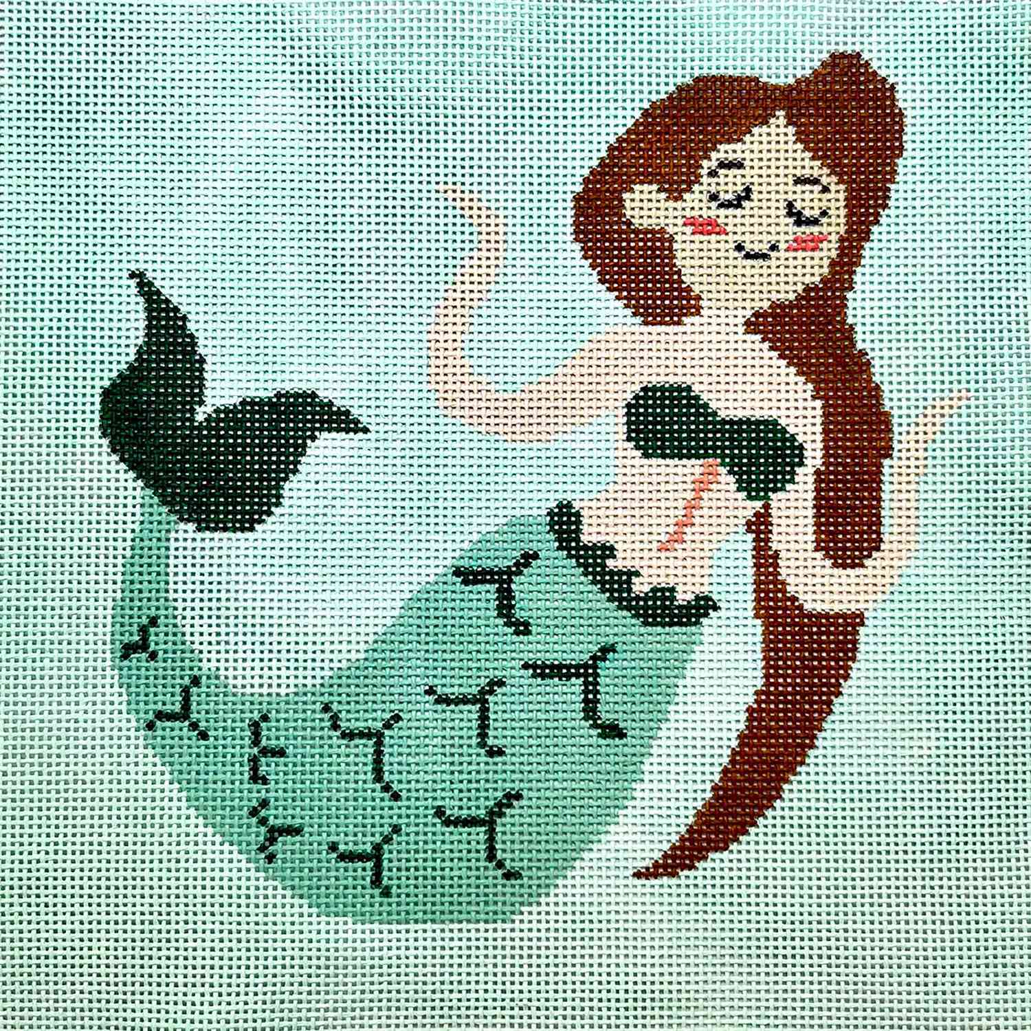 Mythical Creatures - Green Mermaid