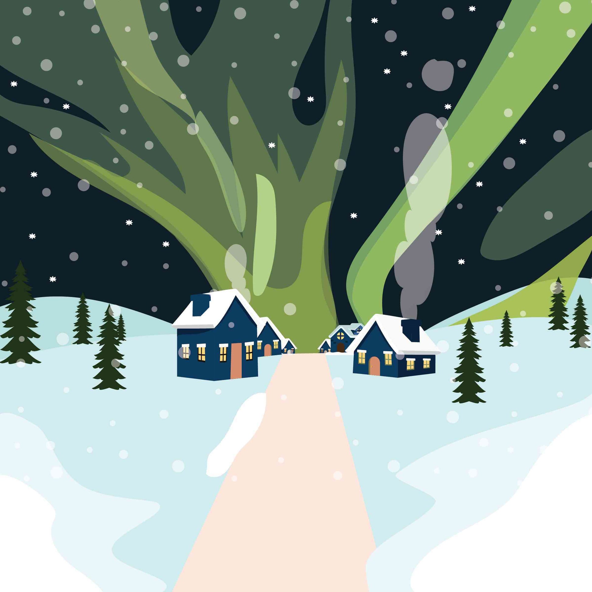 The Path to the Snowy Ville