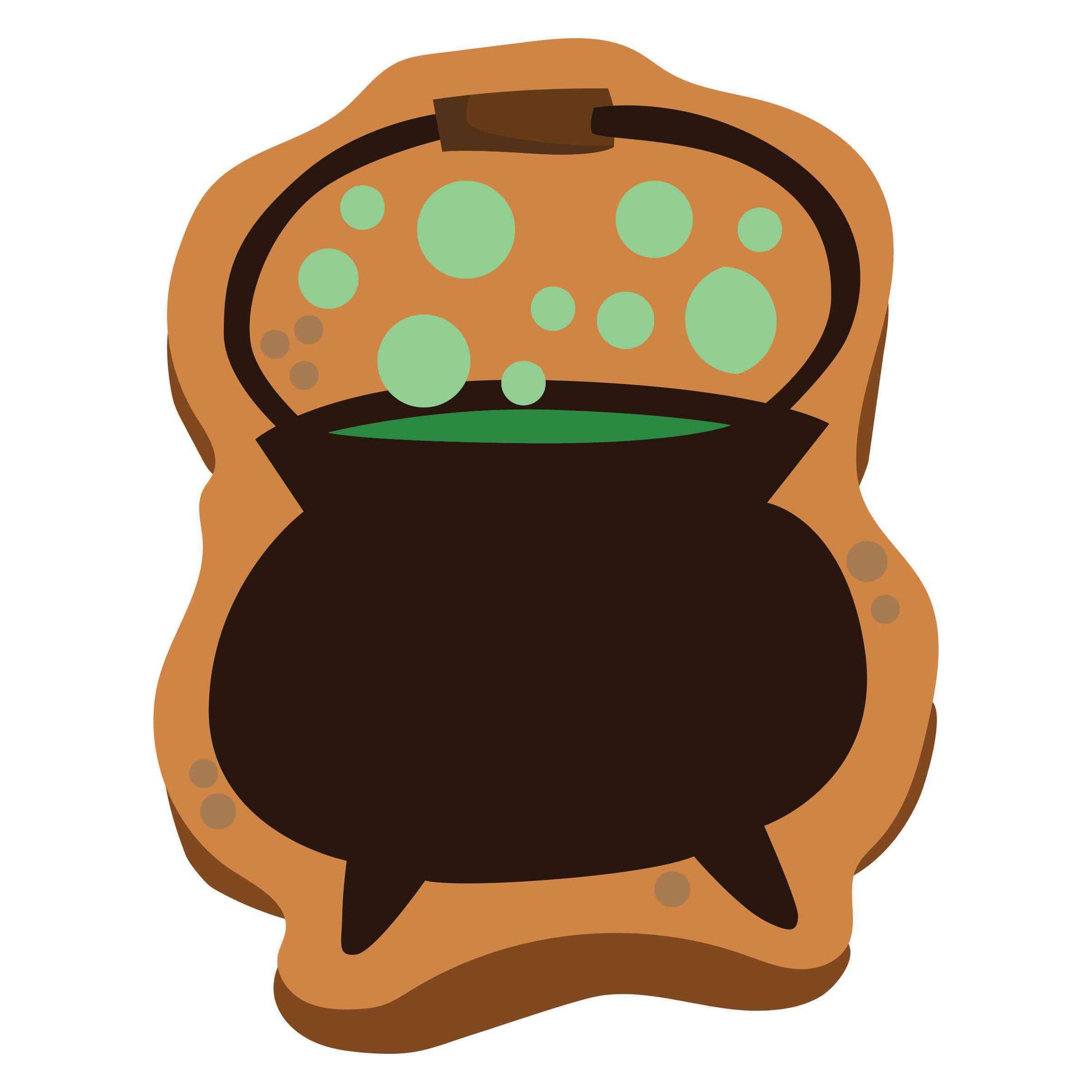 Halloween Cookies - The Witch's Cauldron