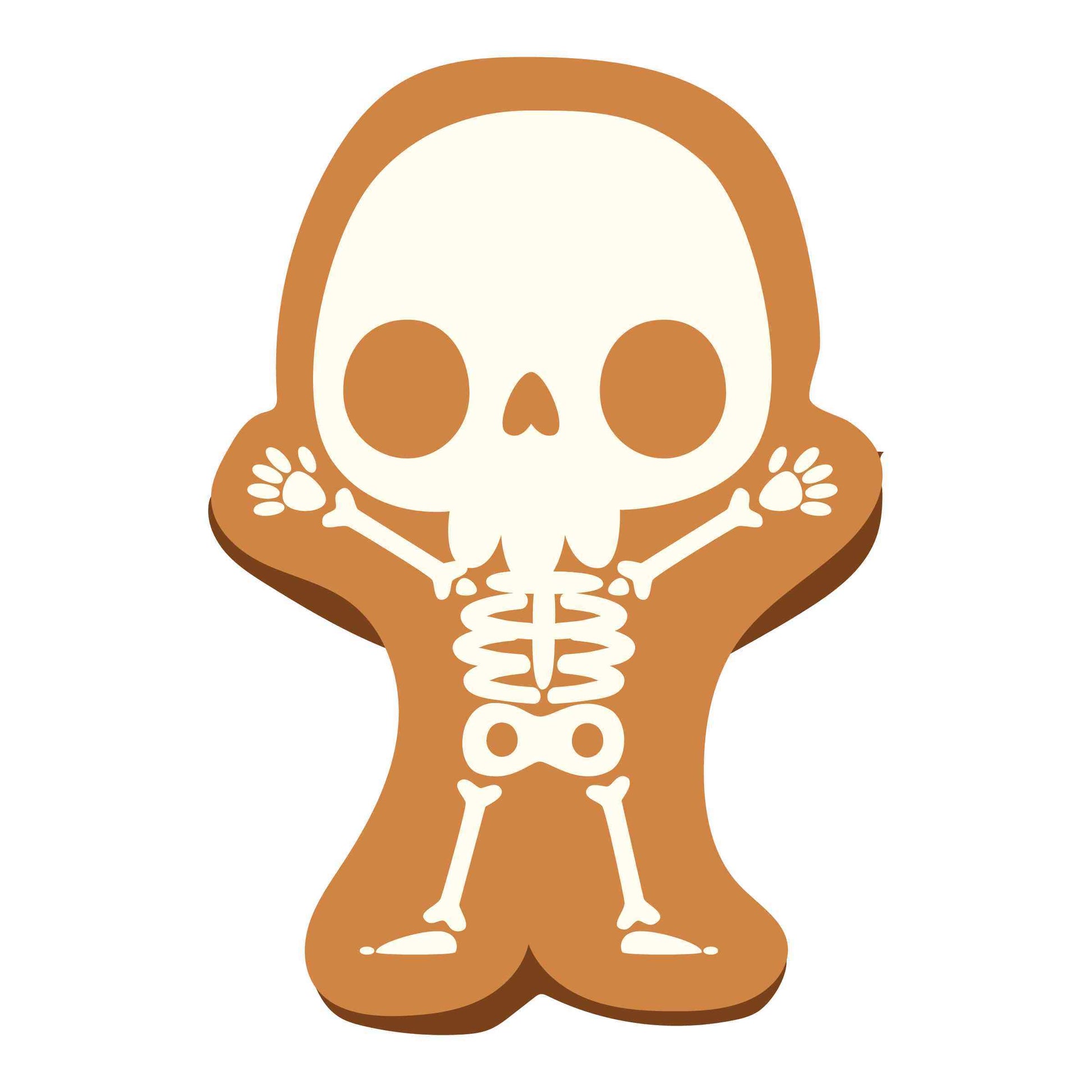 Halloween Cookies - The Skeleton