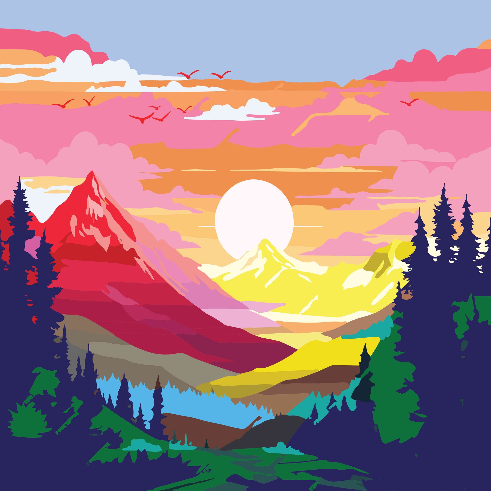 Dreamy Mountain