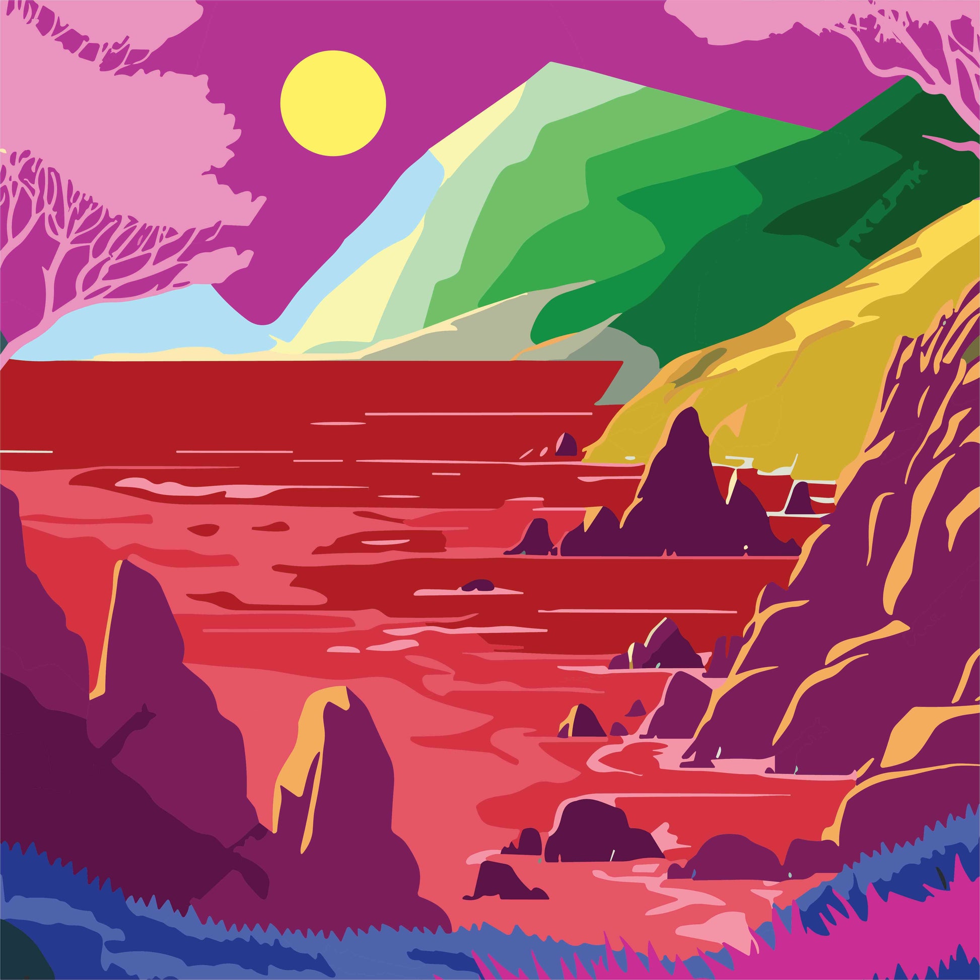 Enchanted Chroma Lake