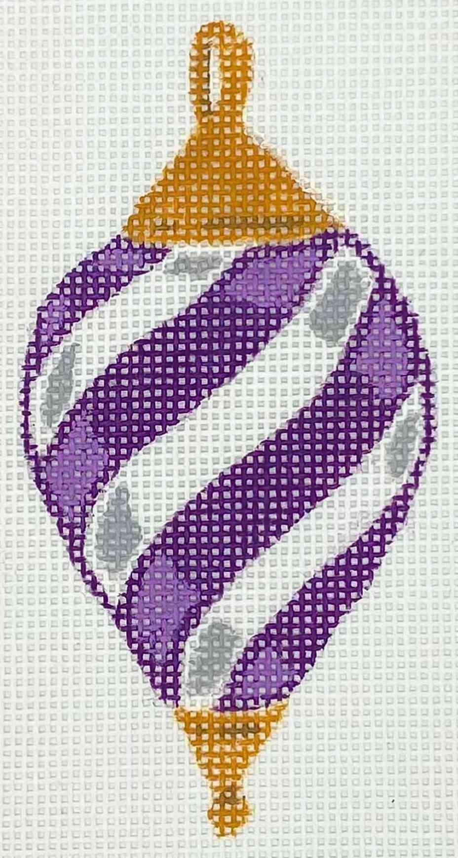 Violet Christmas ball