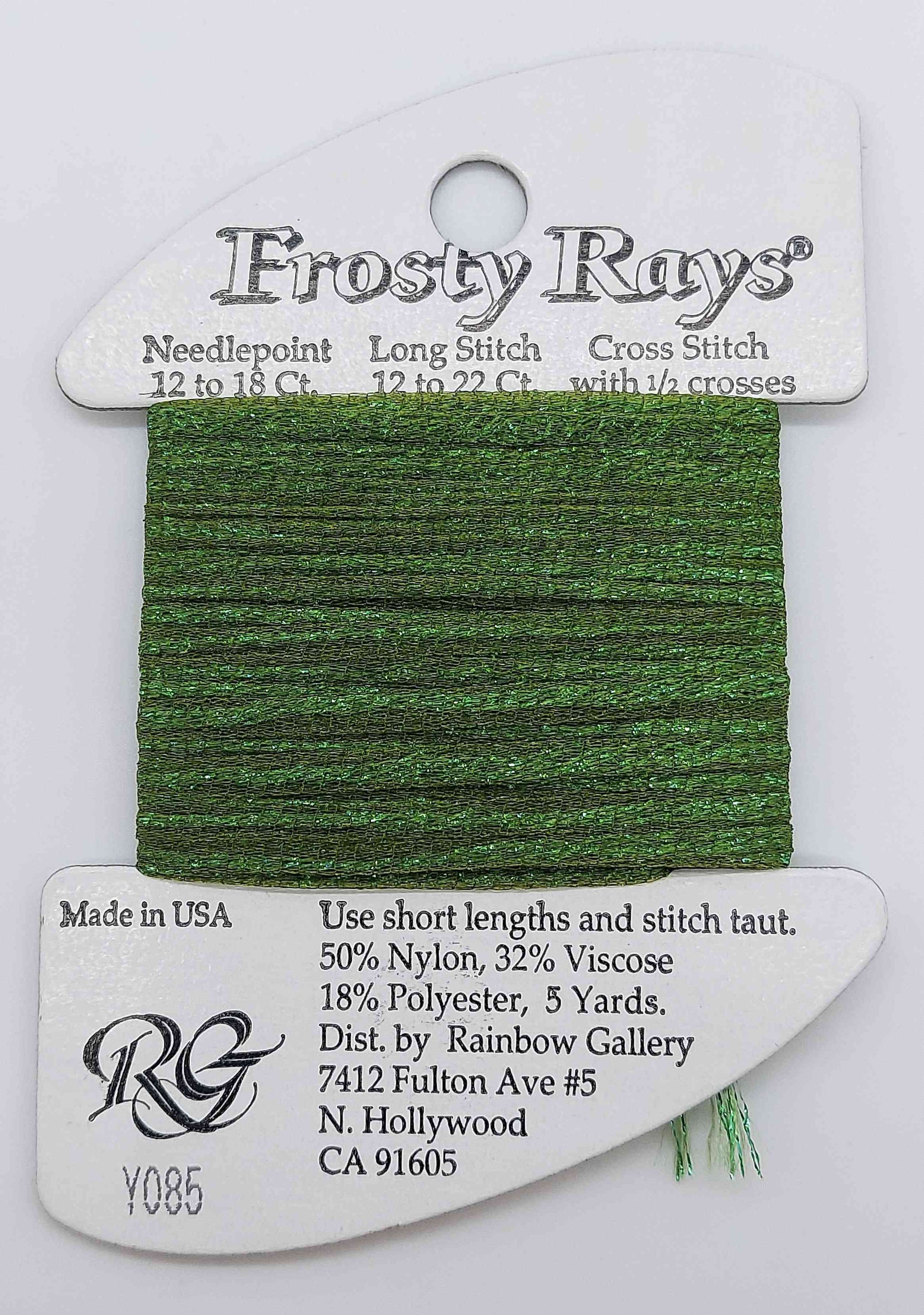 Frosty Ray -  Assorted Colors - Y085 - Green Gloss
