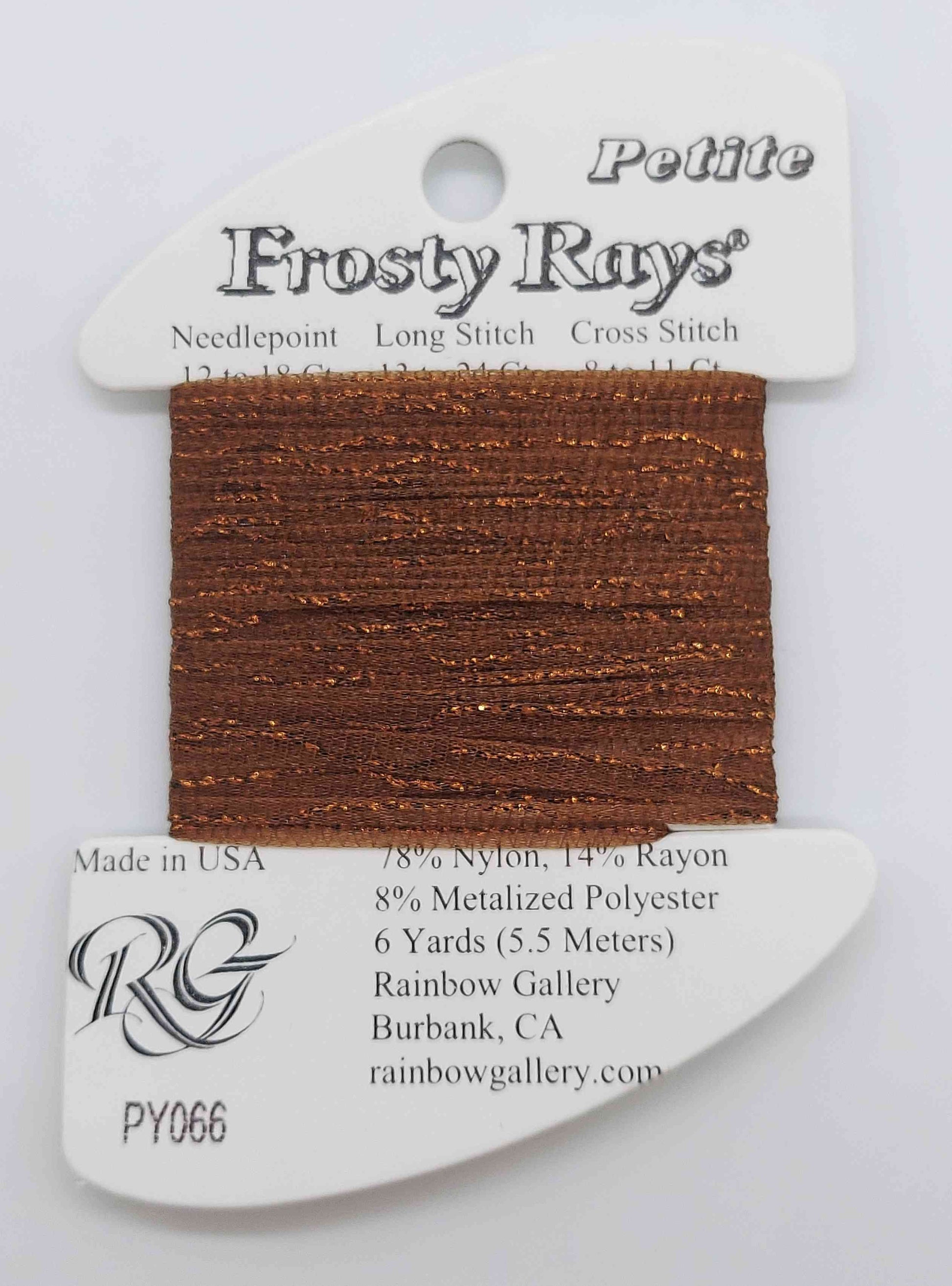 Frosty Ray -  Assorted Colors - PY066 - BRONZE GLOSS