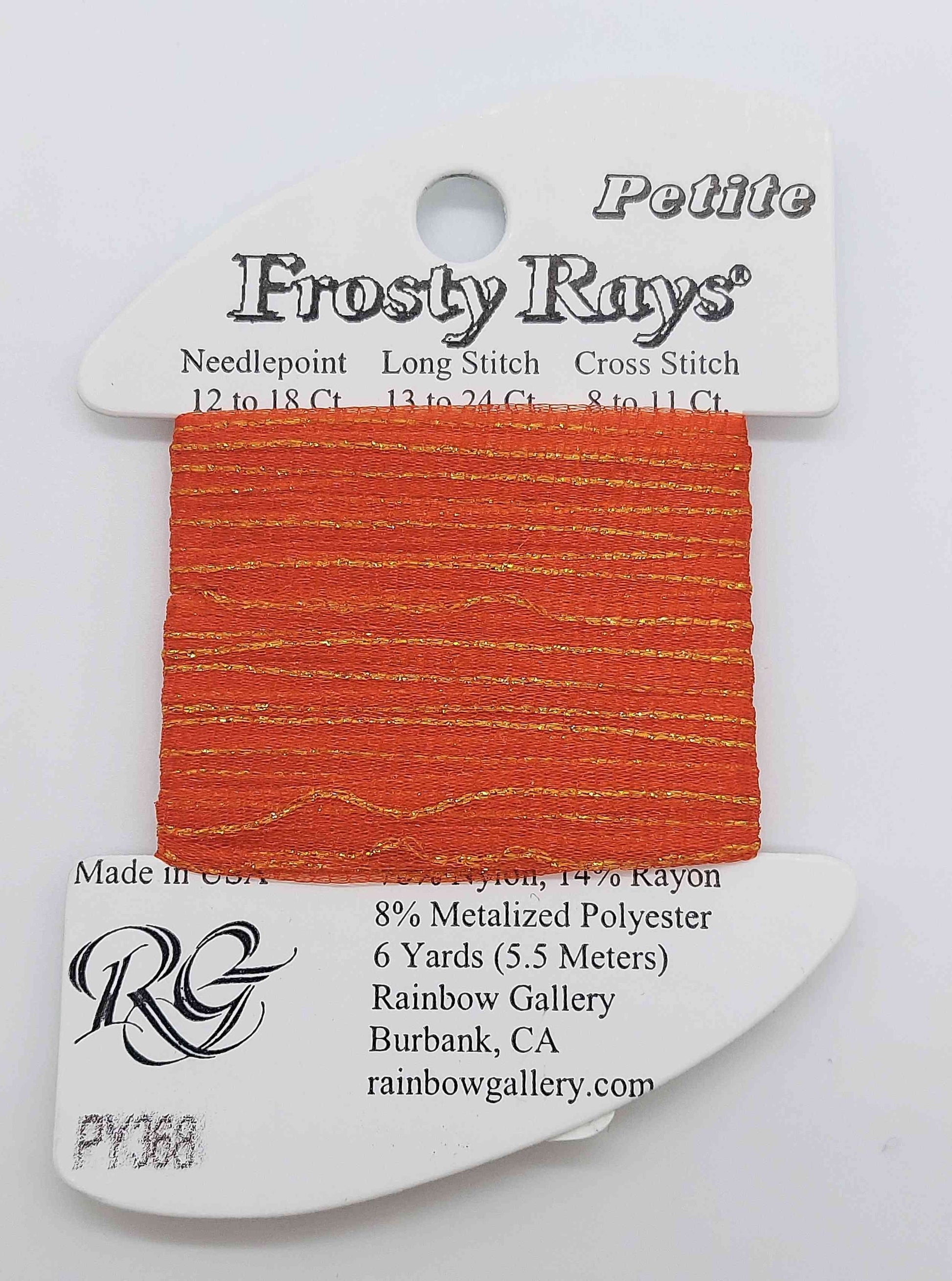 Frosty Ray -  Assorted Colors - PY368 - PUMPKIN GLOSS