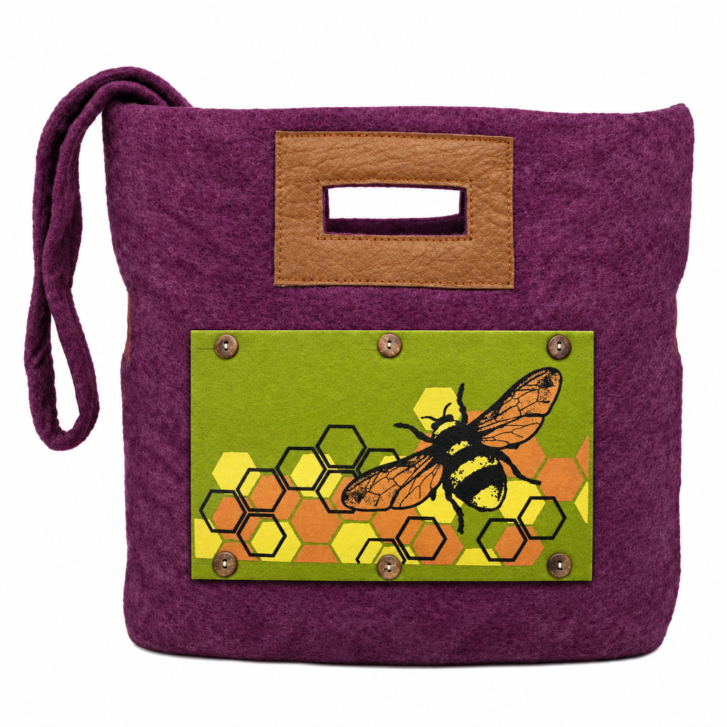 Customizable Needlepoint Project Tote by FIBRES of LIFE