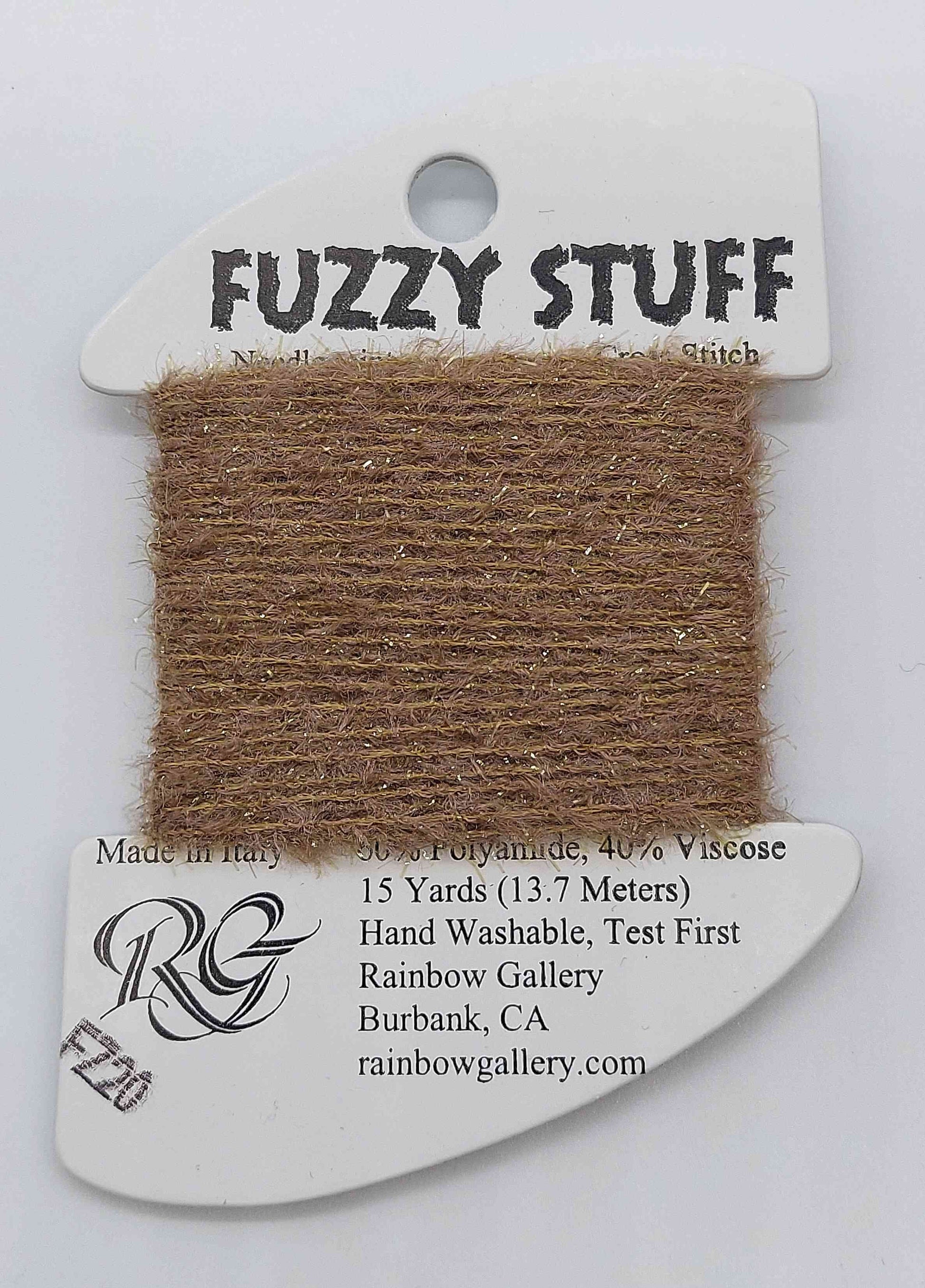 Fuzzy Stuff - Assorted Colors - FZ20-CAMEL