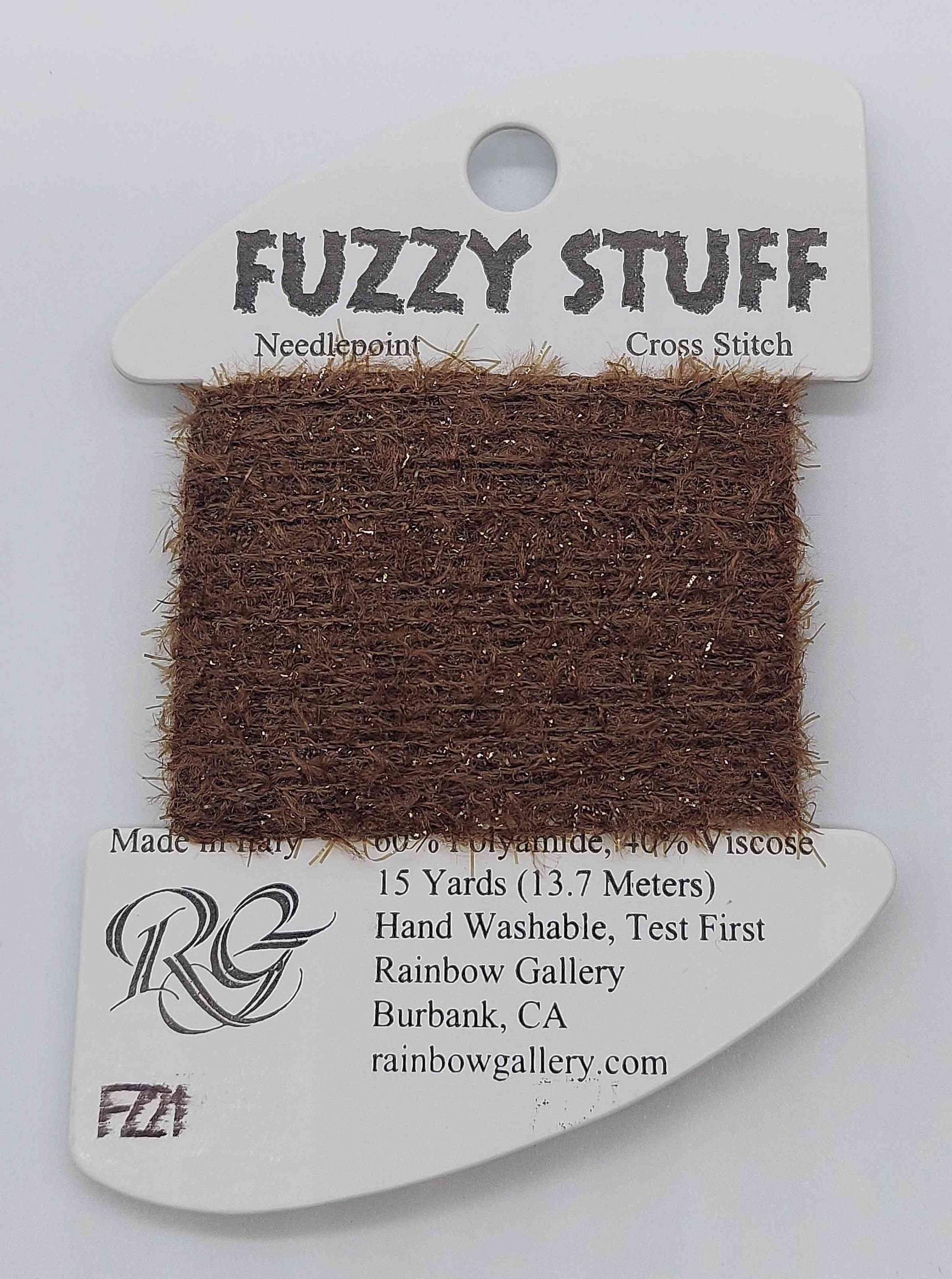 Fuzzy Stuff - Assorted Colors - FZ21-BROWN