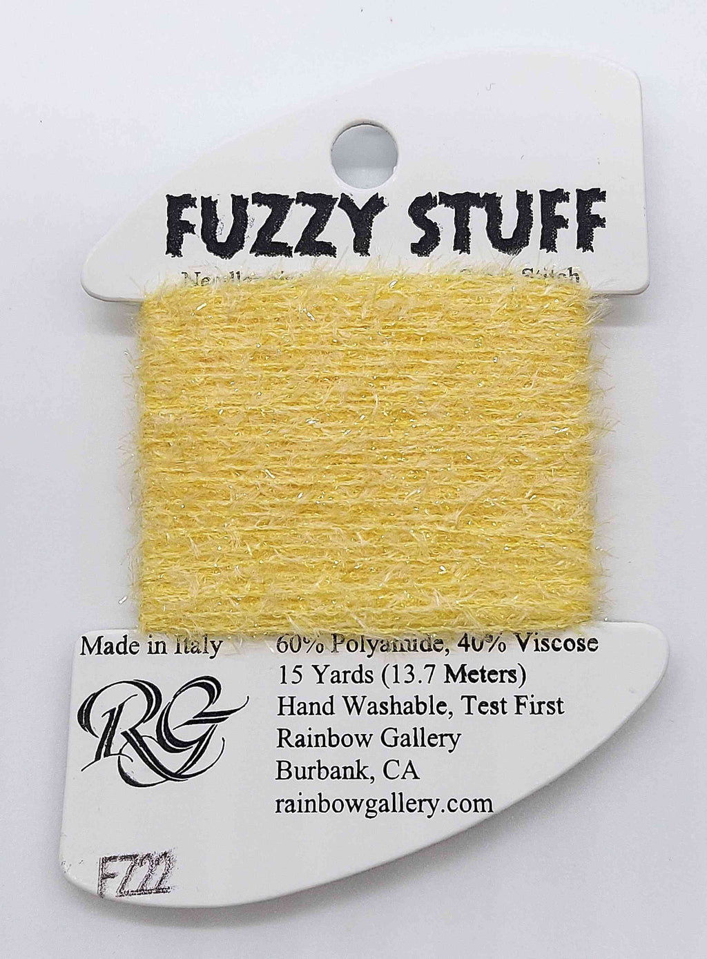 Fuzzy Stuff - Assorted Colors - FZ22-YELLOW