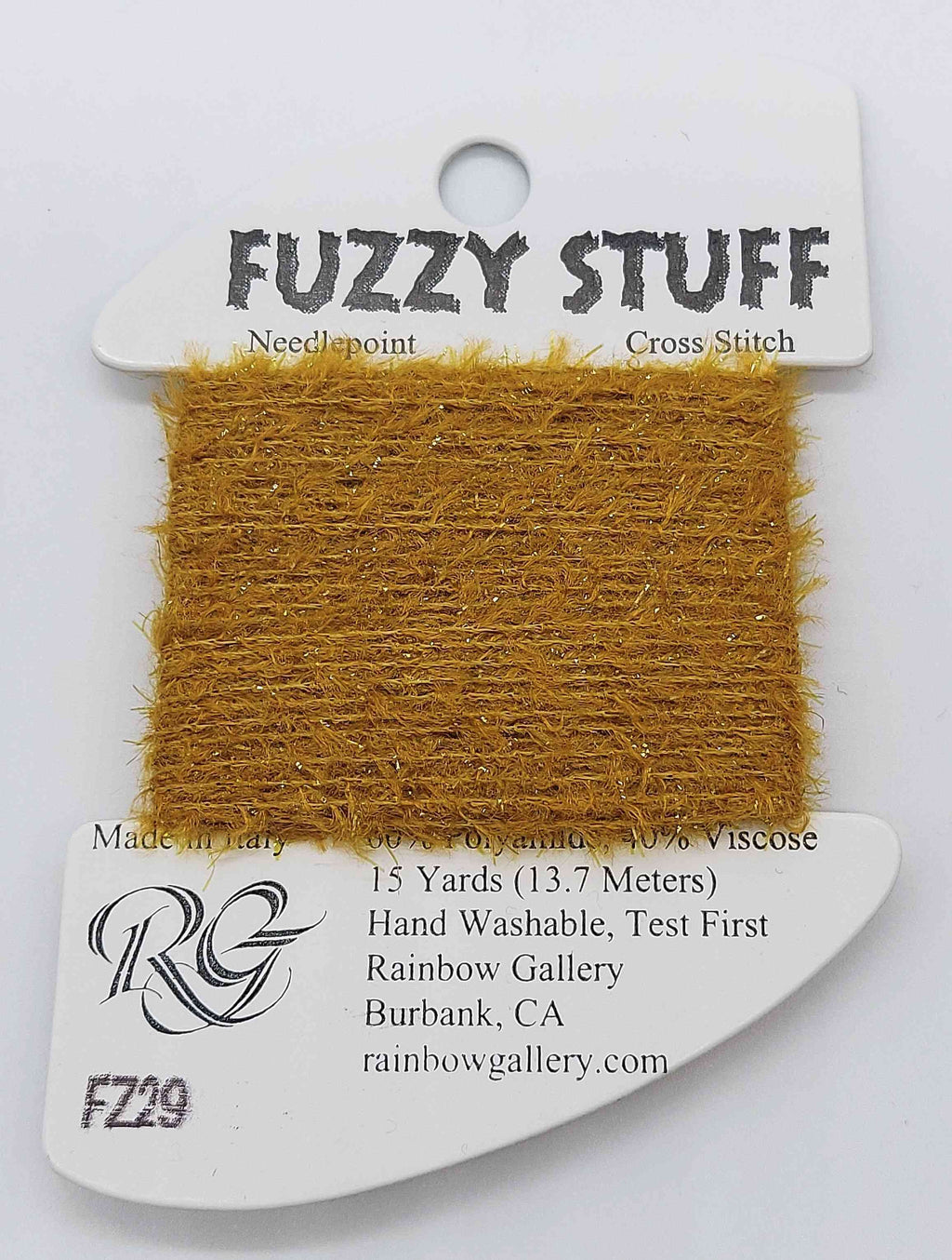 Fuzzy Stuff - Assorted Colors - FZ29-LT GOLD BRWN