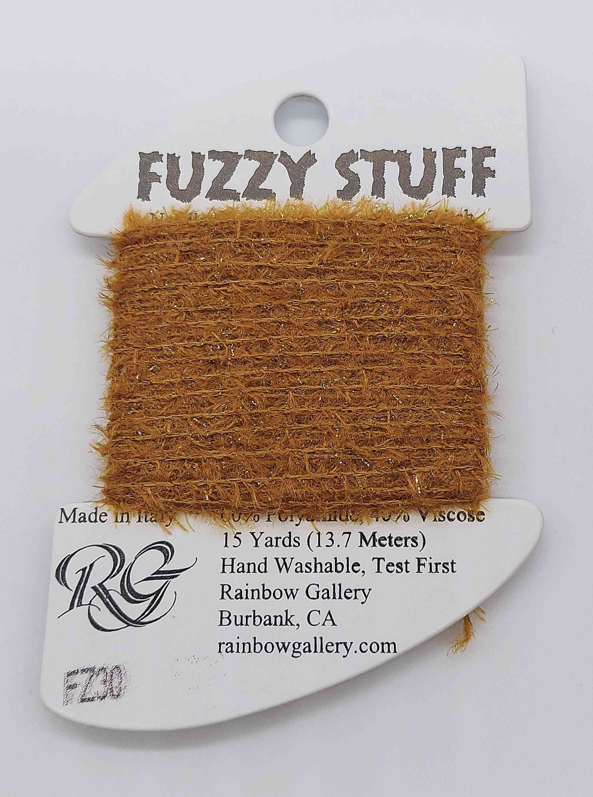 Fuzzy Stuff - Assorted Colors - FZ30-GOLDEN BROWN