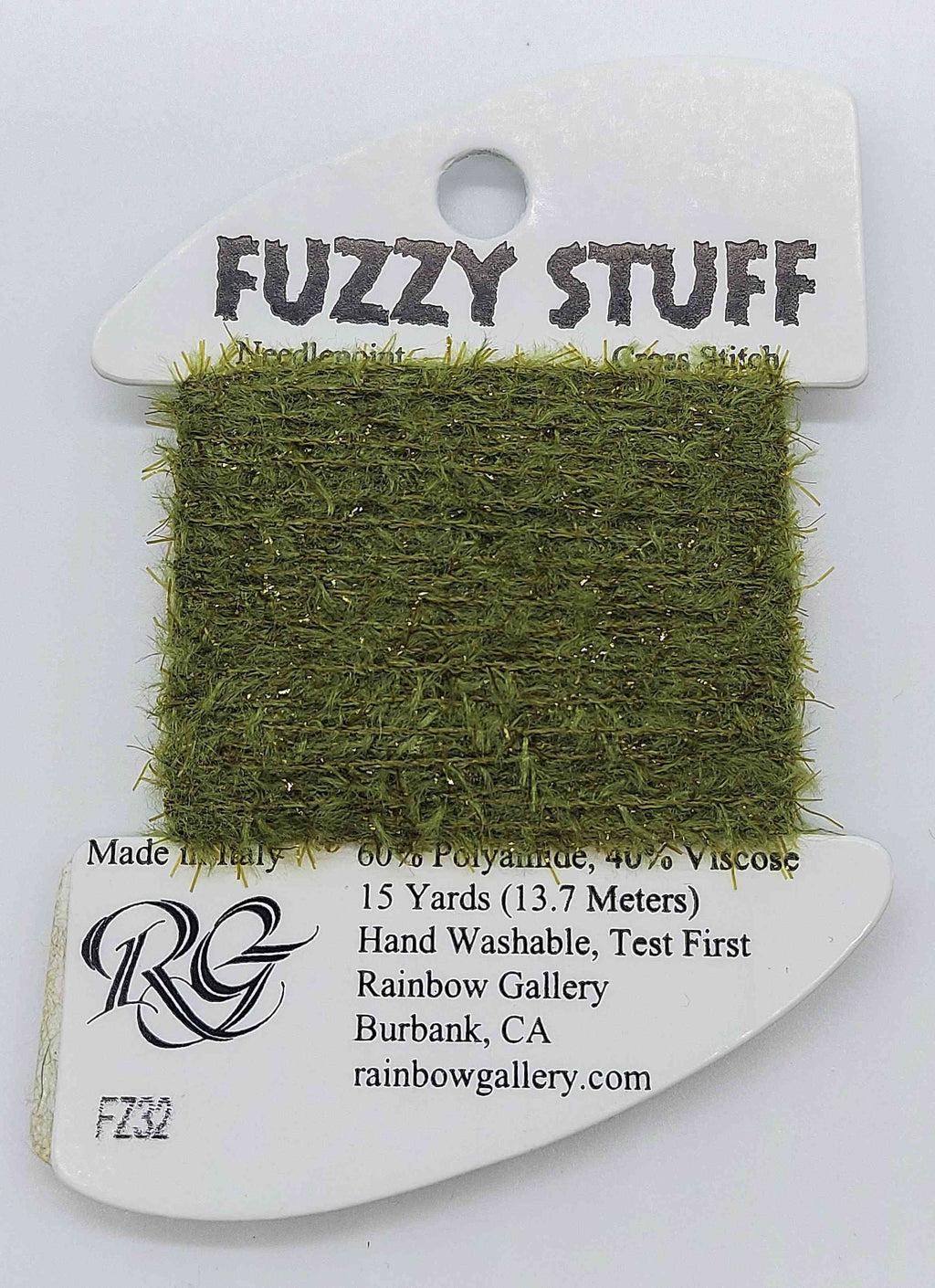 Fuzzy Stuff - Assorted Colors - FZ32-LEAF GREEN