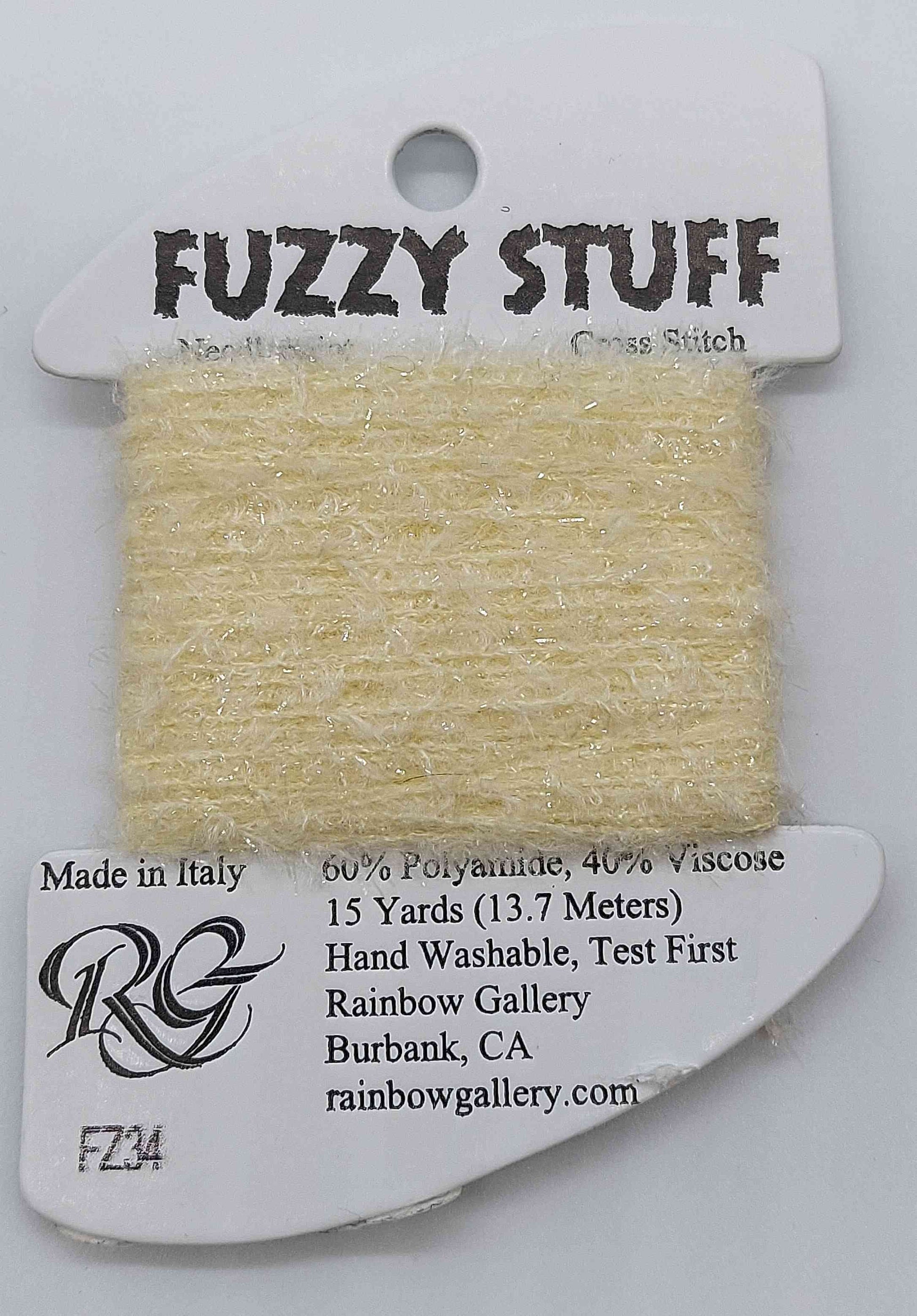 Fuzzy Stuff - Assorted Colors - FZ34-PALE YELLOW