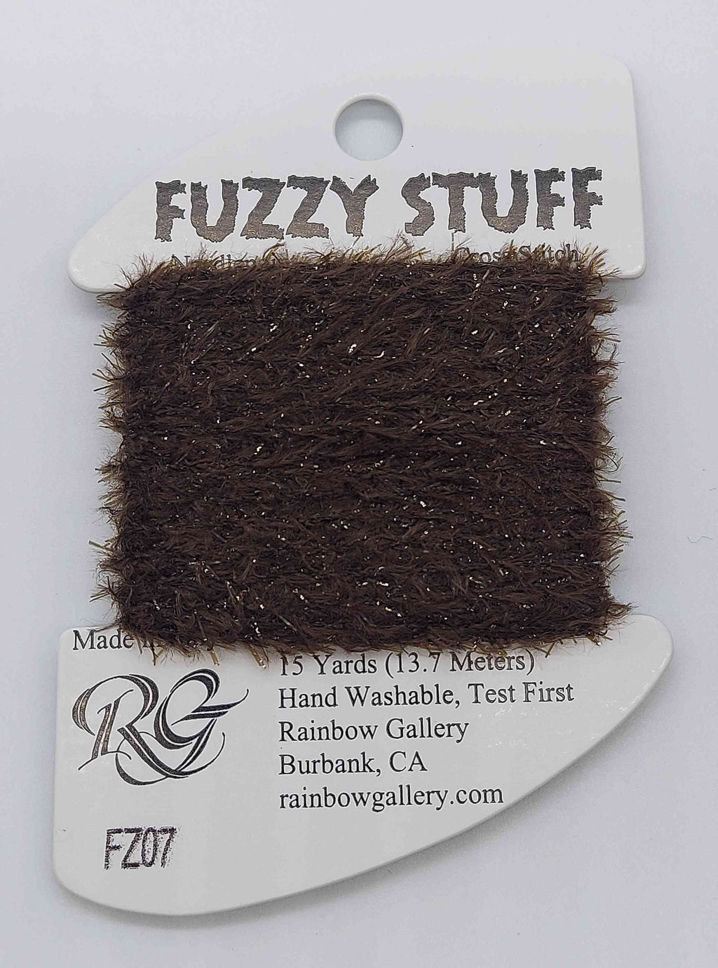 Fuzzy Stuff - Assorted Colors - FZ07-DARK BROWN