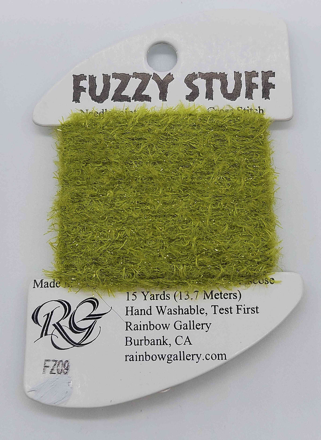 Fuzzy Stuff - Assorted Colors - FZ09-LIME GREEN