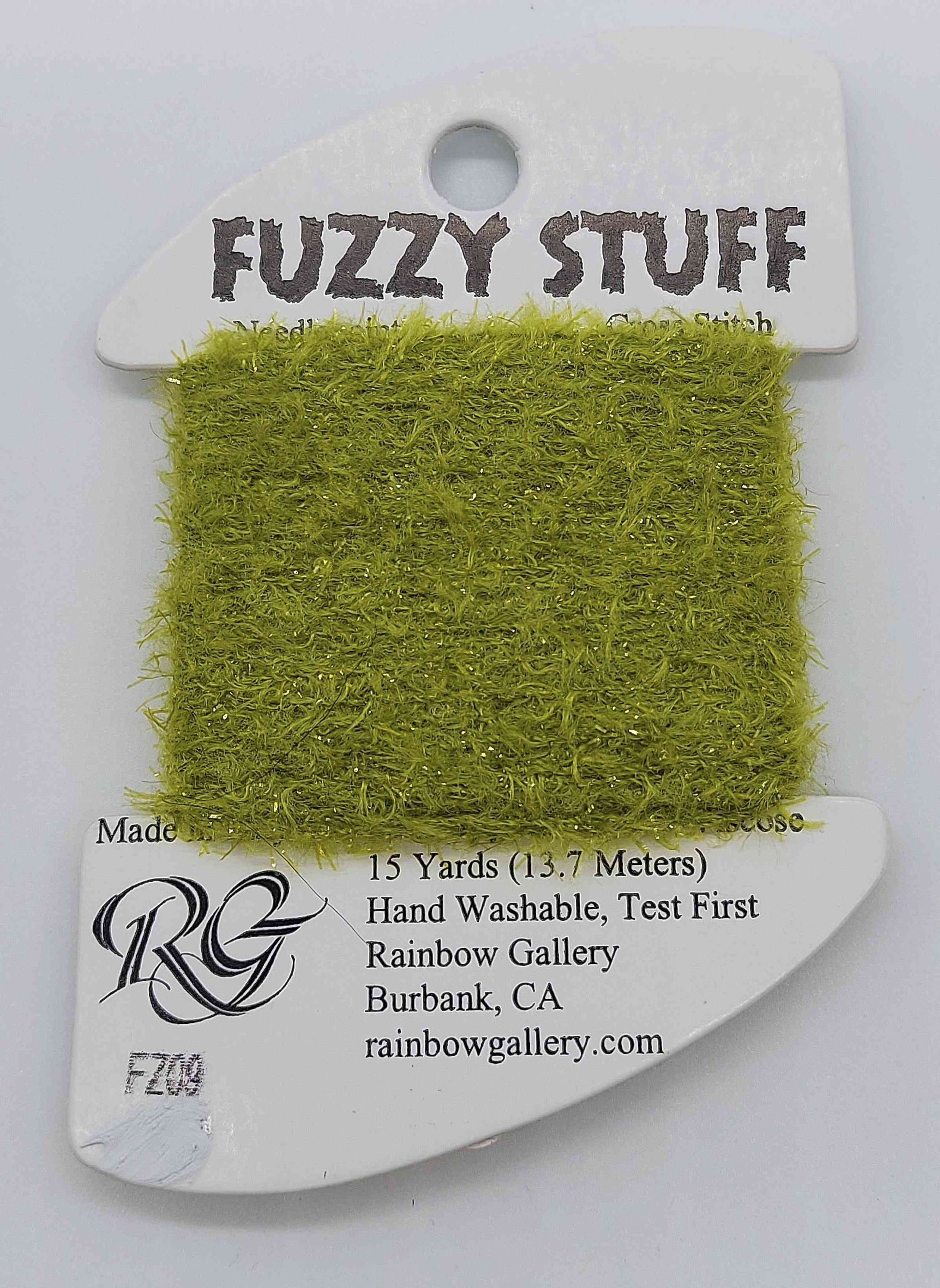 Fuzzy Stuff - Assorted Colors - FZ09-LIME GREEN