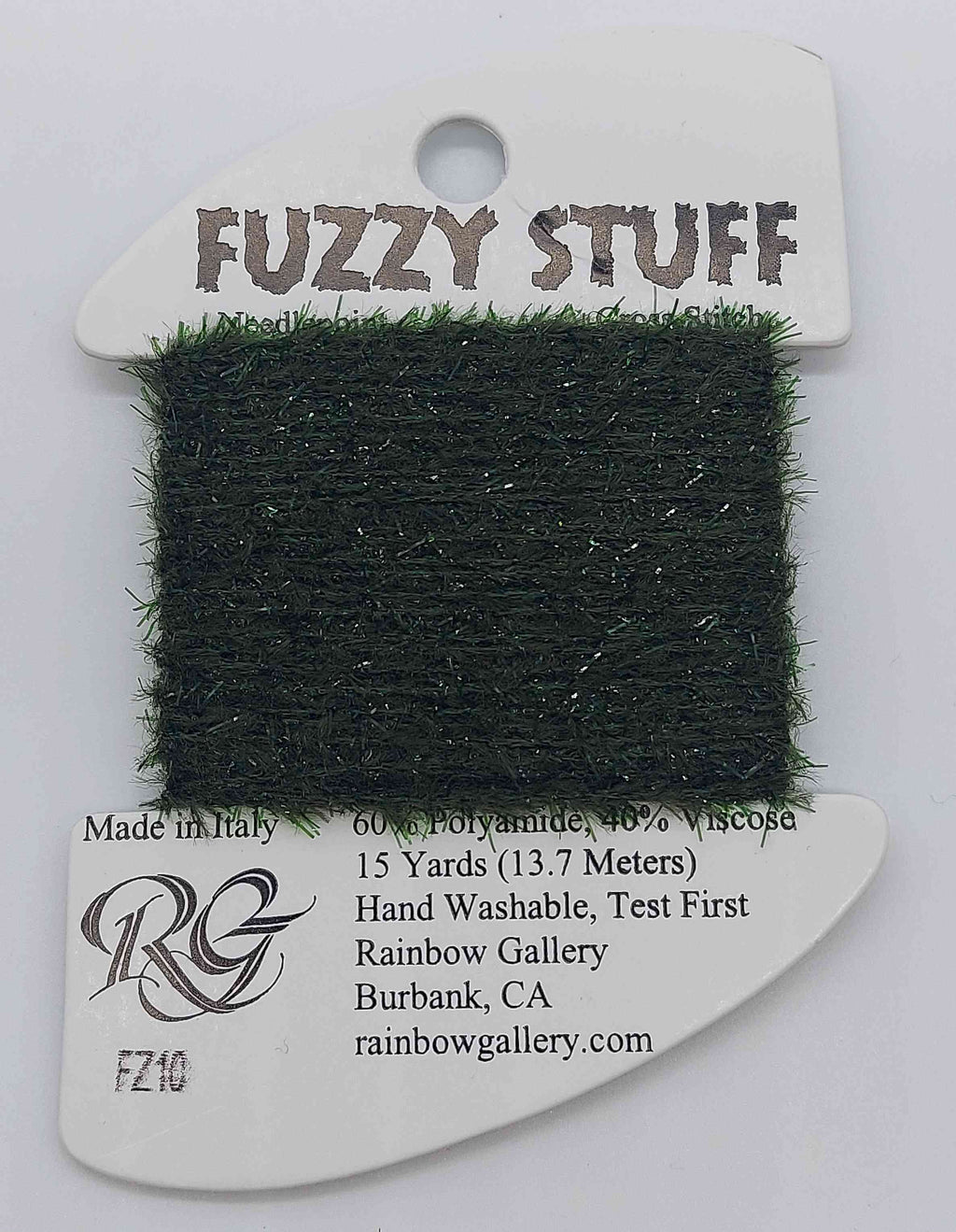 Fuzzy Stuff - Assorted Colors - FZ10-TREE GREEN