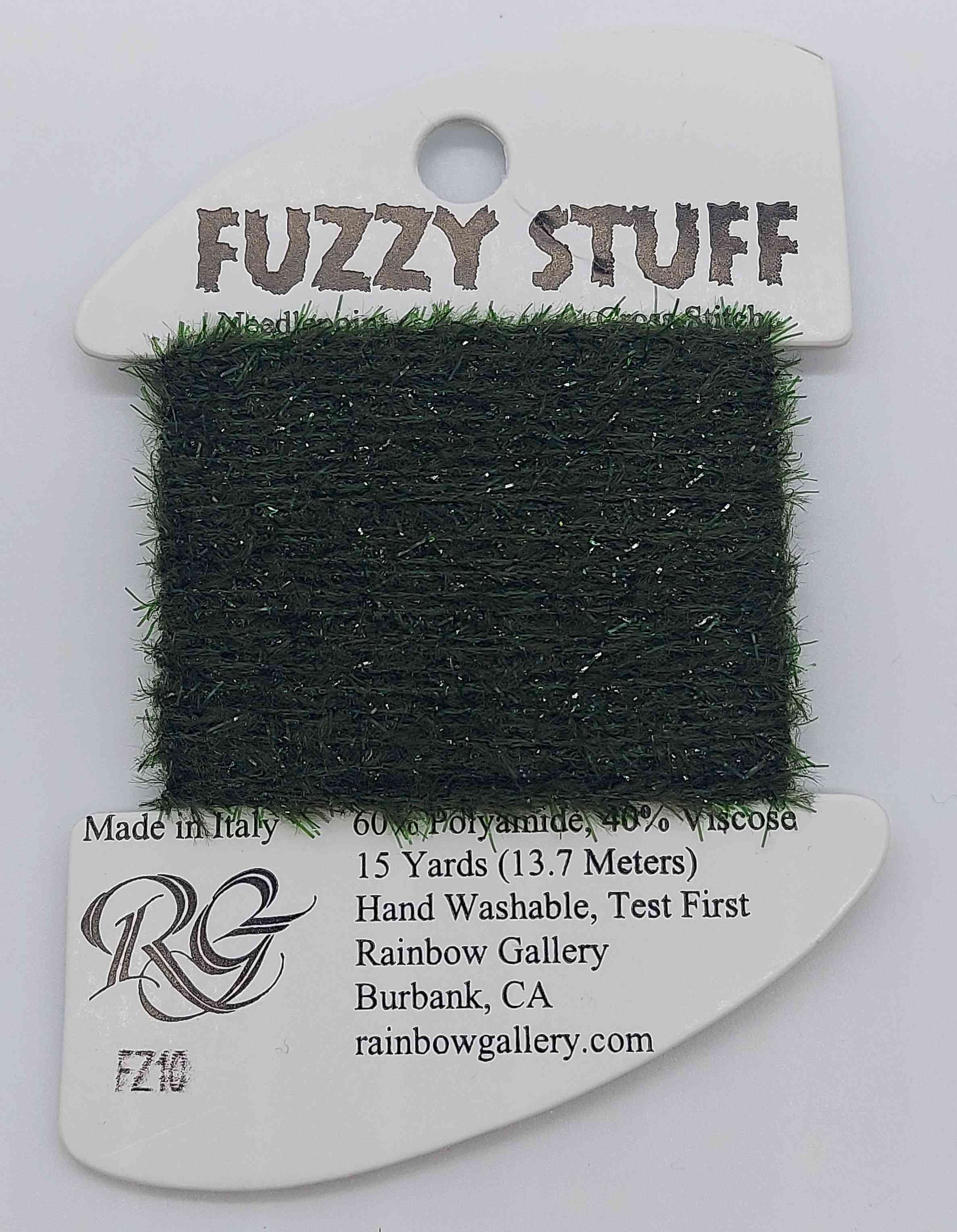Fuzzy Stuff - Assorted Colors - FZ10-TREE GREEN