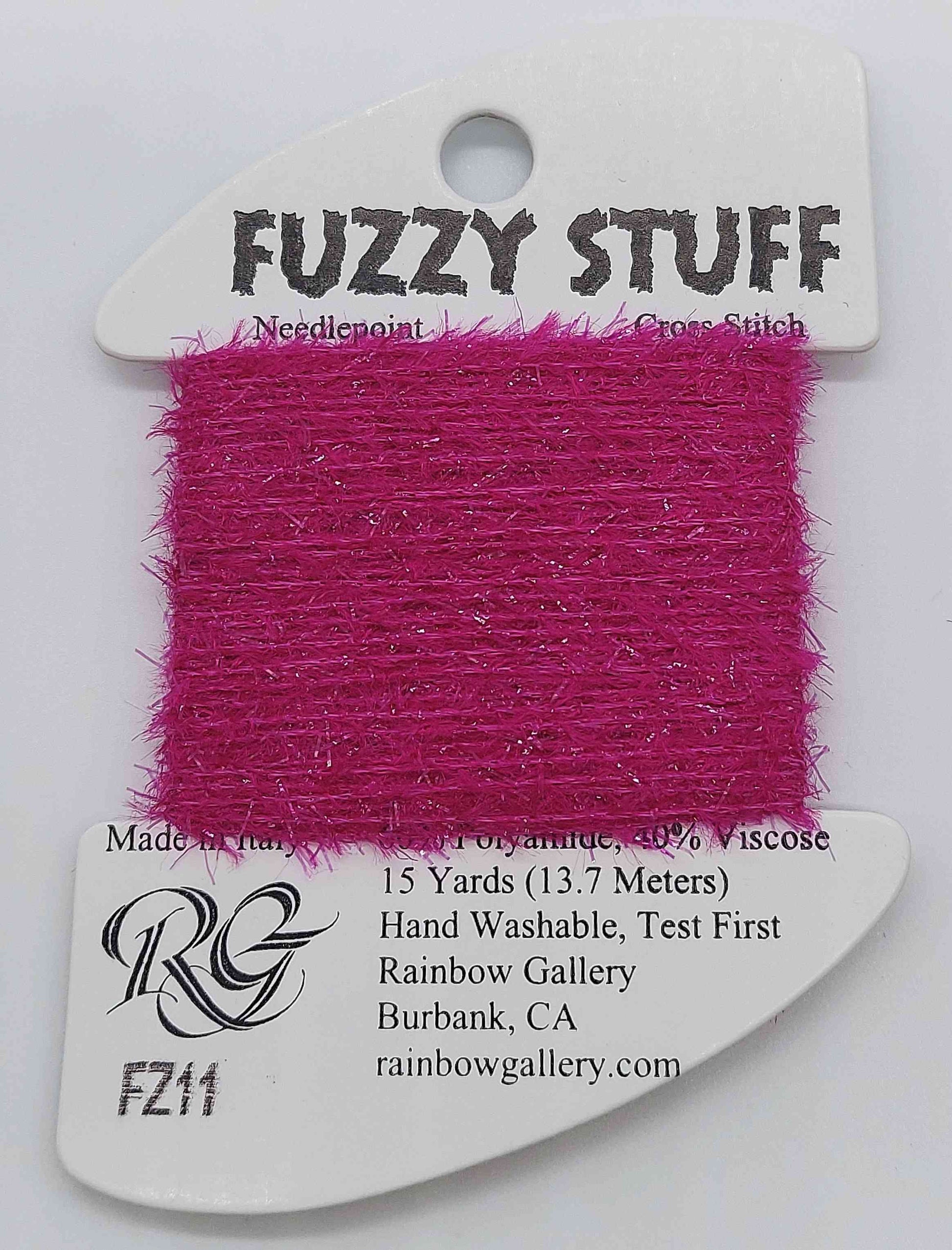 Fuzzy Stuff - Assorted Colors - FZ11-FUCHSIA