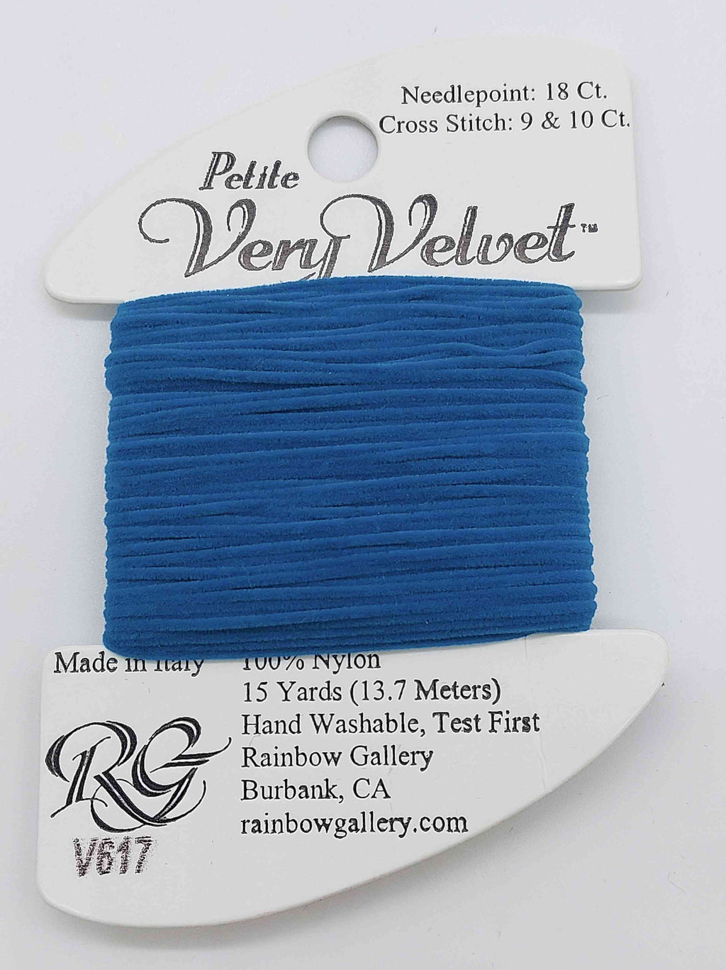 Petite Very Velvet - Assorted Colors - V617-PEACOCK BLU