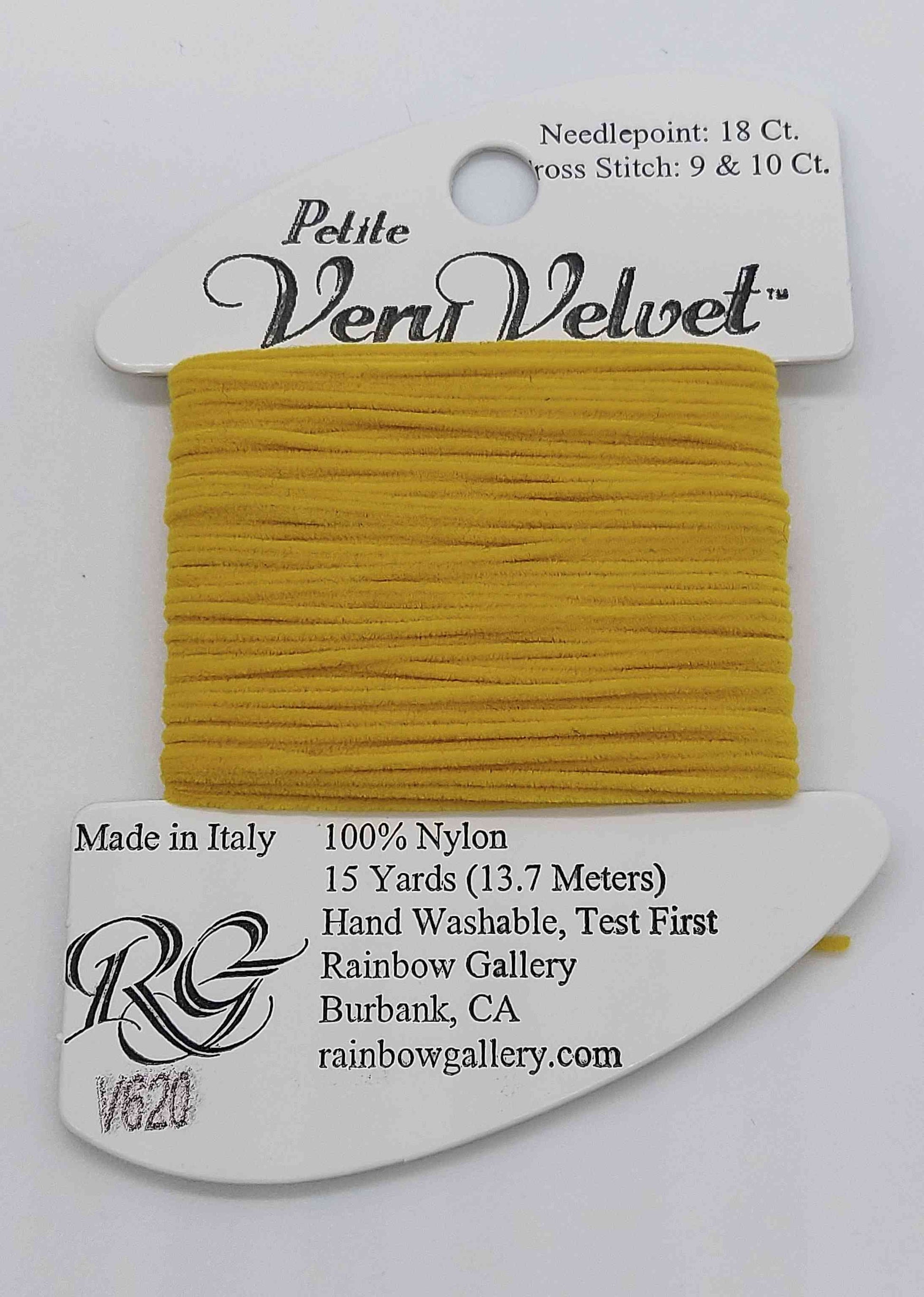 Petite Very Velvet - Assorted Colors - V620-YELLOW