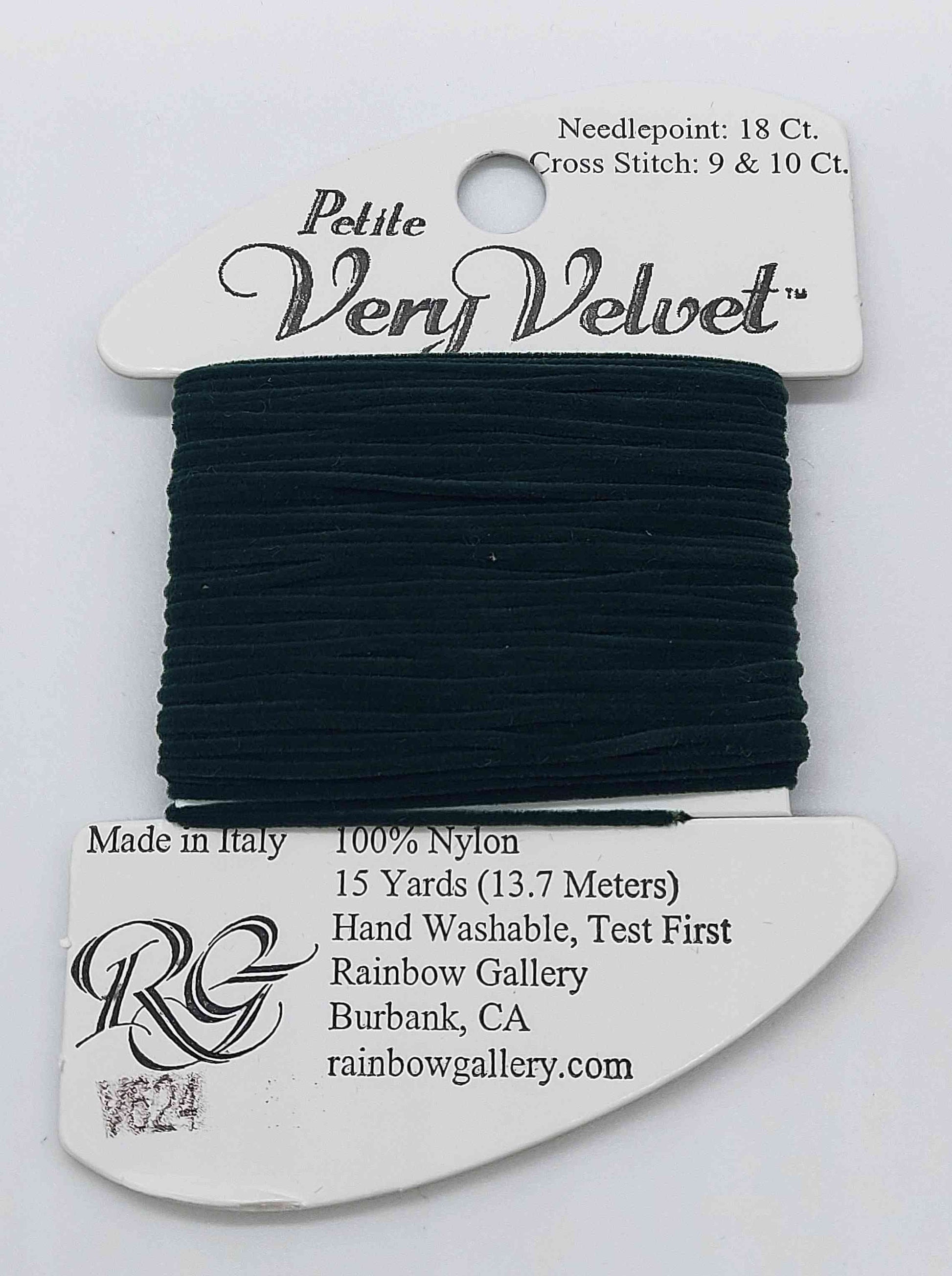 Petite Very Velvet - Assorted Colors - V624-MNGHT GREEN