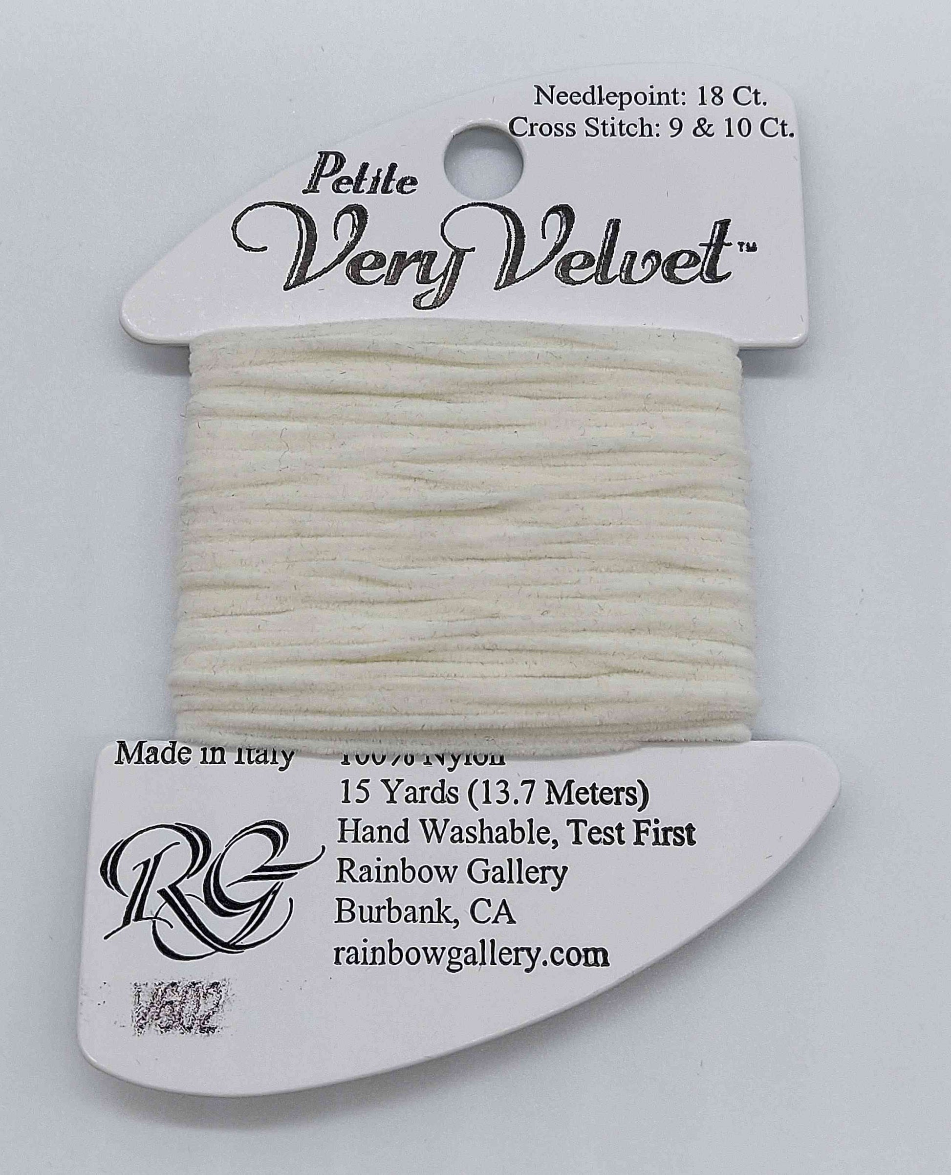 Petite Very Velvet - Assorted Colors - V602-WHITE