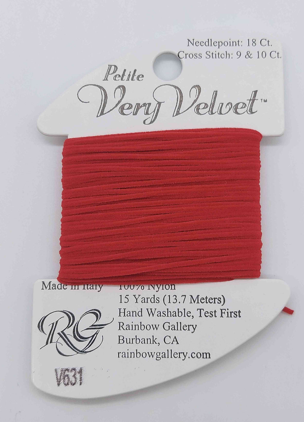 Petite Very Velvet - Assorted Colors - V631-XMAS RED